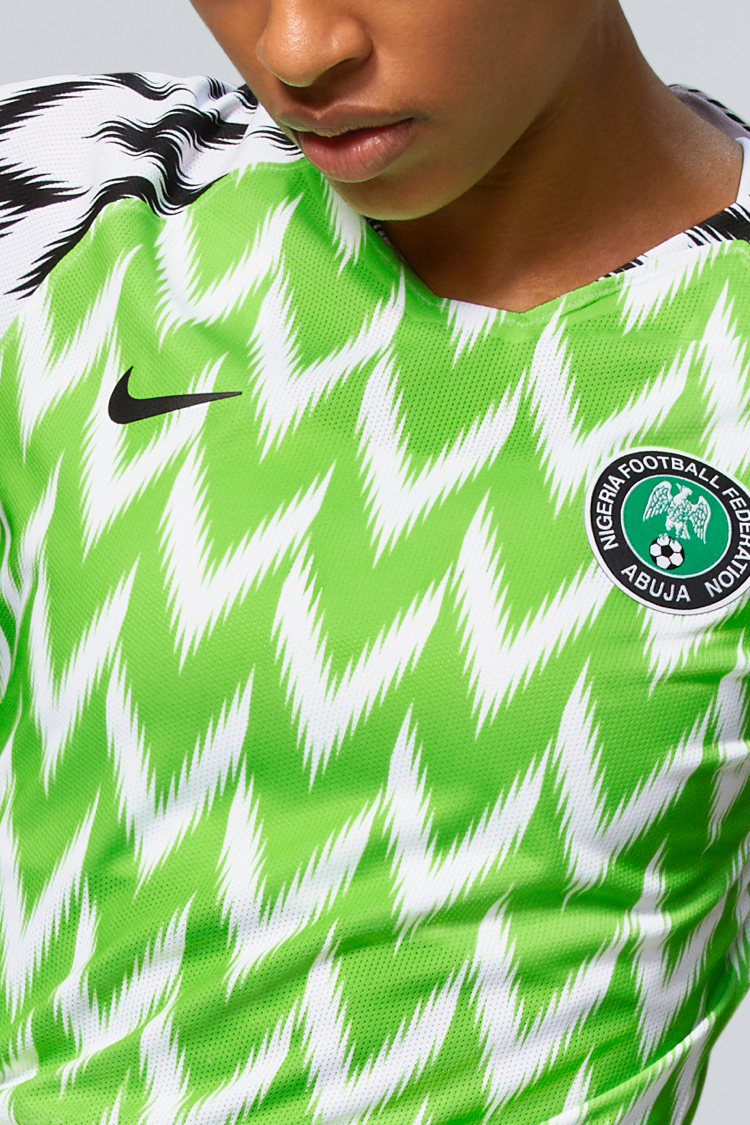 Nigeria Women’s Football Federation 2019 Stadium Home Jersey Nigeria Women’s Football Federation 2019 Stadium Home Jersey