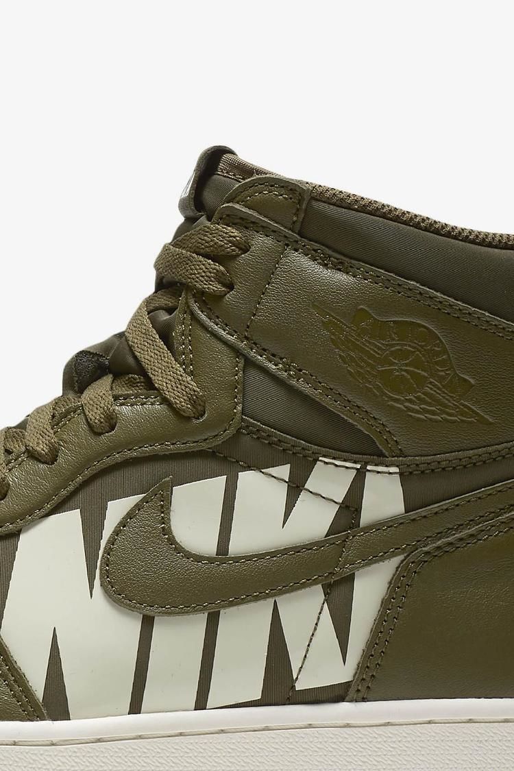 Air Jordan 1 'Olive Canvas & Sail' Release Date Air Jordan 1 'Olive Canvas & Sail' Release Date