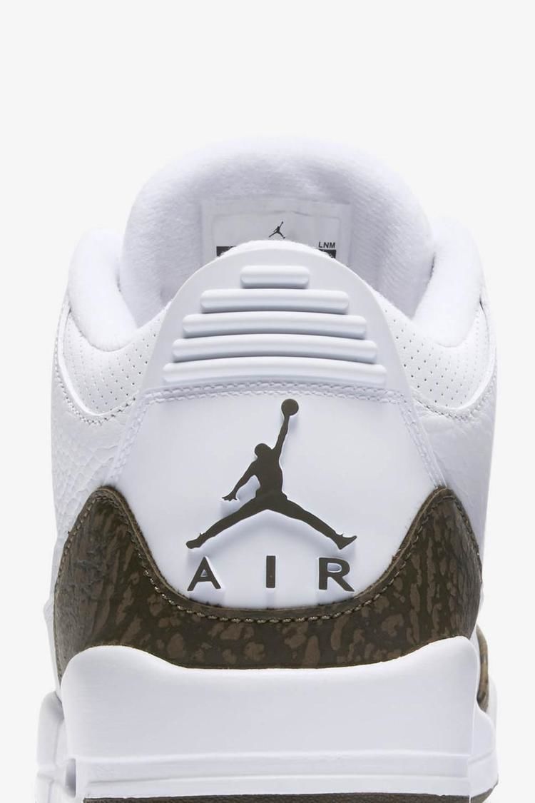 Air Jordan 3 Retro 'White & Chrome & Dark Mocha' Release Date. Nike⁠+ SNKRS