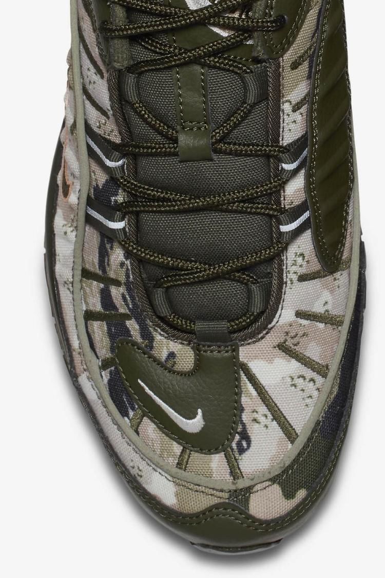 Nike Air Max 98 'Cargo Khaki & Sunset Tint' Release Date Nike Air Max 98 'Cargo Khaki & Sunset Tint' Release Date