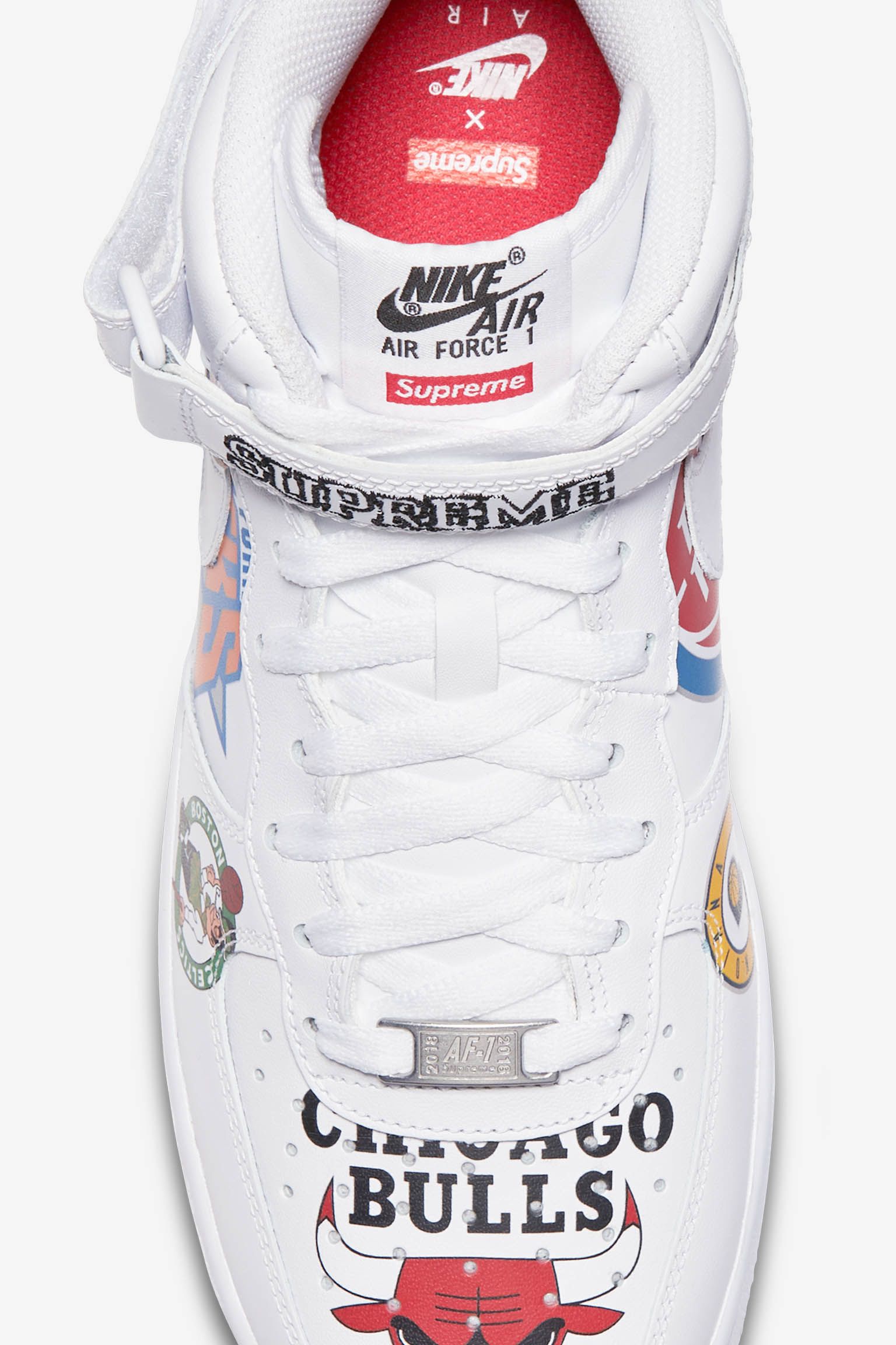【NIKE公式】ナイキ エア フォース 1 MID シュプリーム NBA 'White' (AQ8017-100 / SF1) 【NIKE公式】ナイキ エア フォース 1 MID シュプリーム NBA 'White' (AQ8017-100 / SF1)