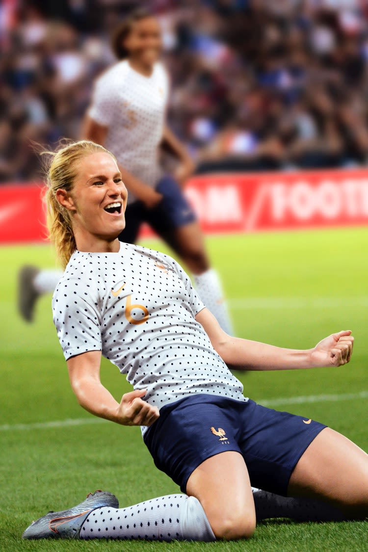France Women’s Football Federation 2019 Stadium Away Jersey France Women’s Football Federation 2019 Stadium Away Jersey
