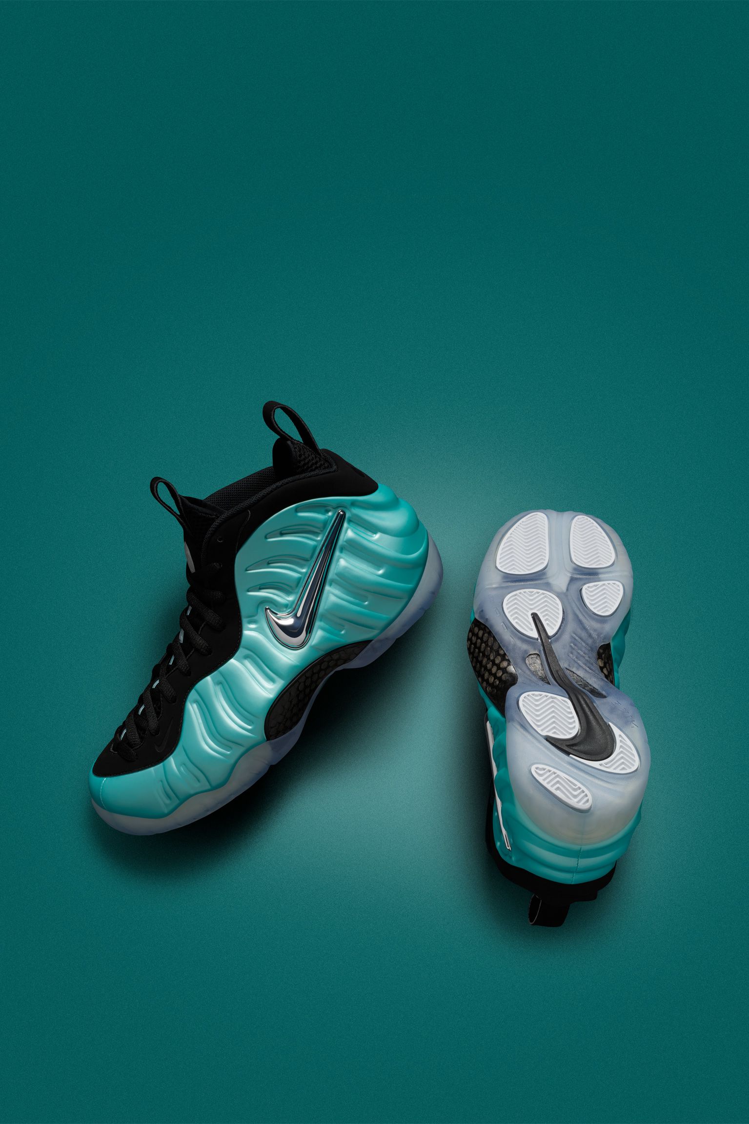 green foamposite pro