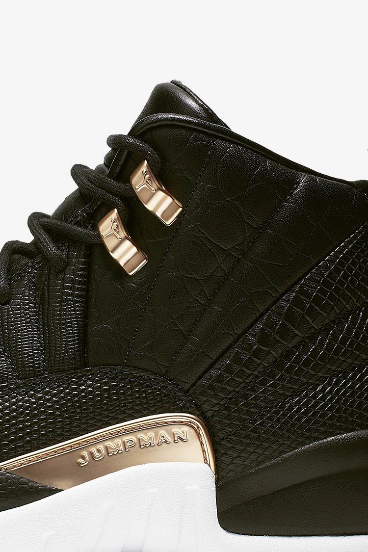 Women's Air Jordan 12 'Midnight Black' Release Date Women's Air Jordan 12 'Midnight Black' Release Date