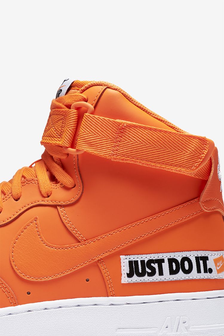 nike air force jdi orange