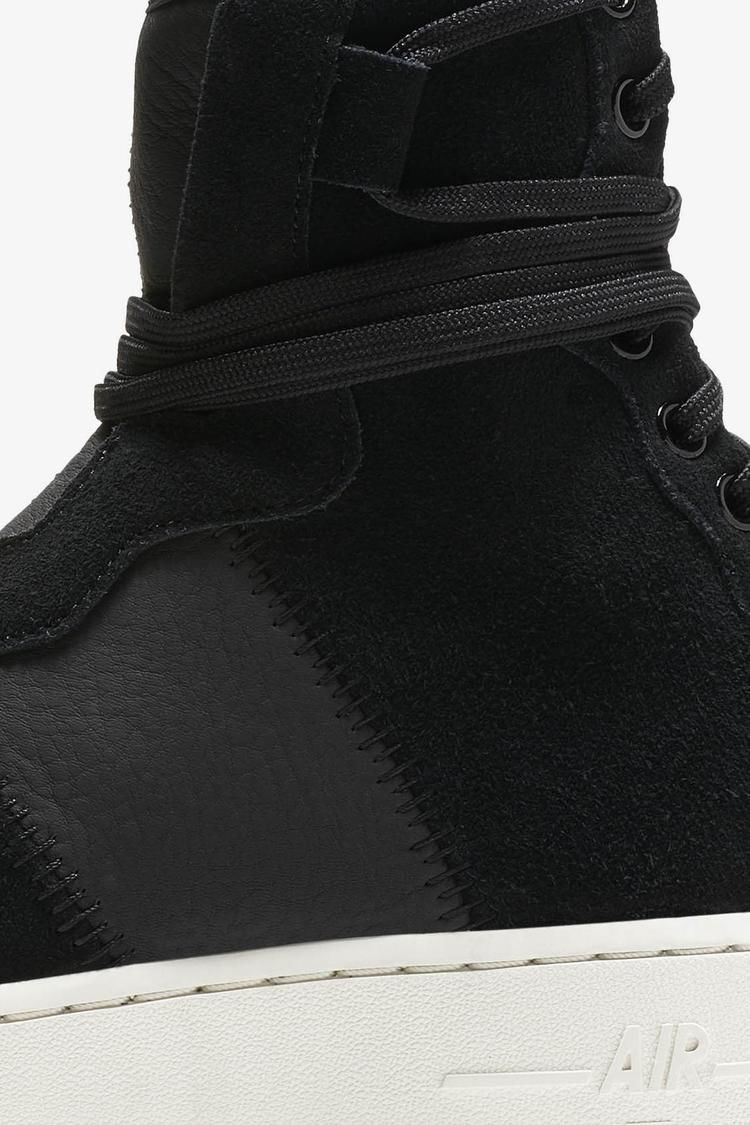 Nike Women's AF1 Rebel XX Premium 'Black & Sail' Release Date Nike Women's AF1 Rebel XX Premium 'Black & Sail' Release Date