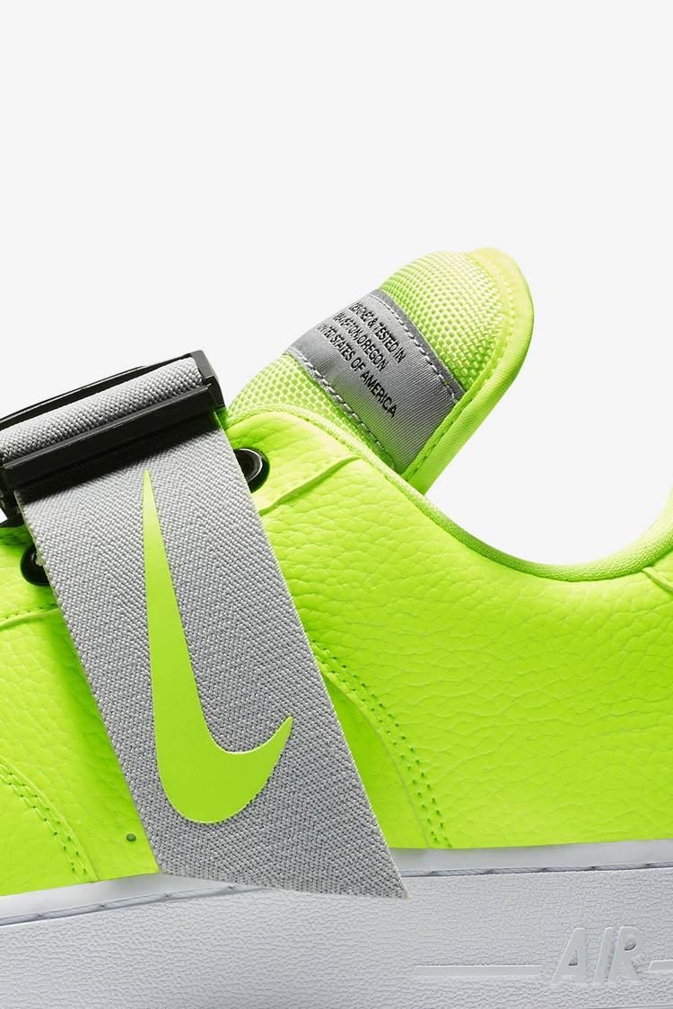 Air Force 1 Utility 'Volt & Black & White' Release Date Air Force 1 Utility 'Volt & Black & White' Release Date