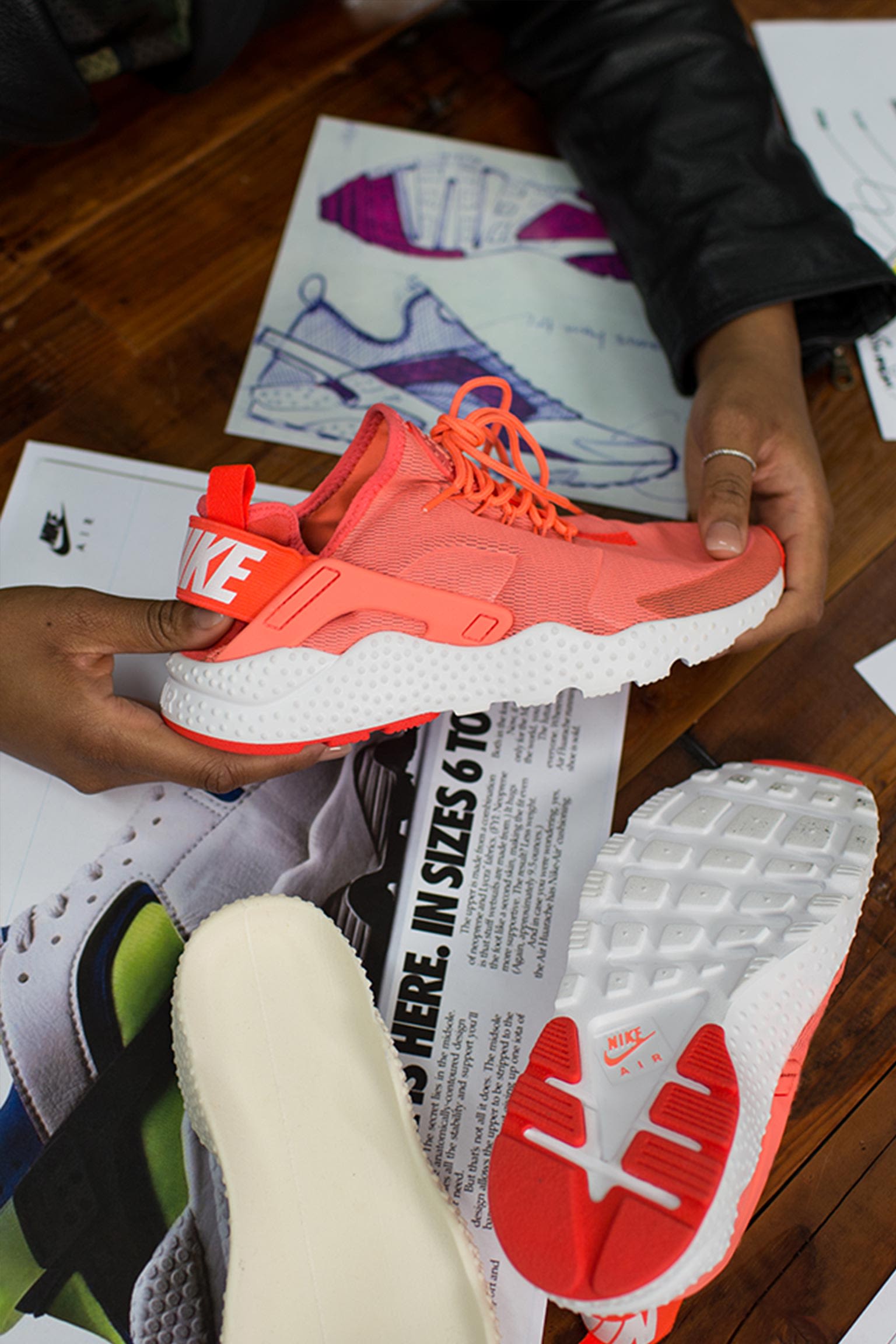 Behind the Design: Women's Nike Air Huarache Ultra Behind the Design: Women's Nike Air Huarache Ultra