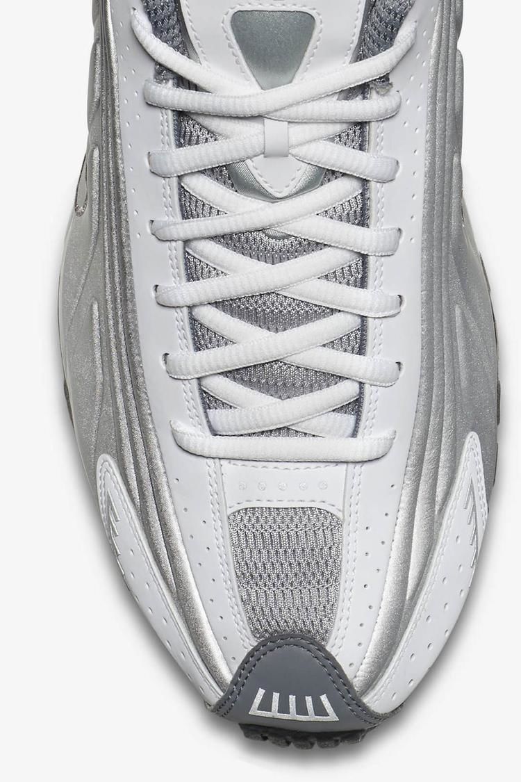 Nike Shox R4 'White & Comet Red & Metallic Silver' Release Date Nike Shox R4 'White & Comet Red & Metallic Silver' Release Date