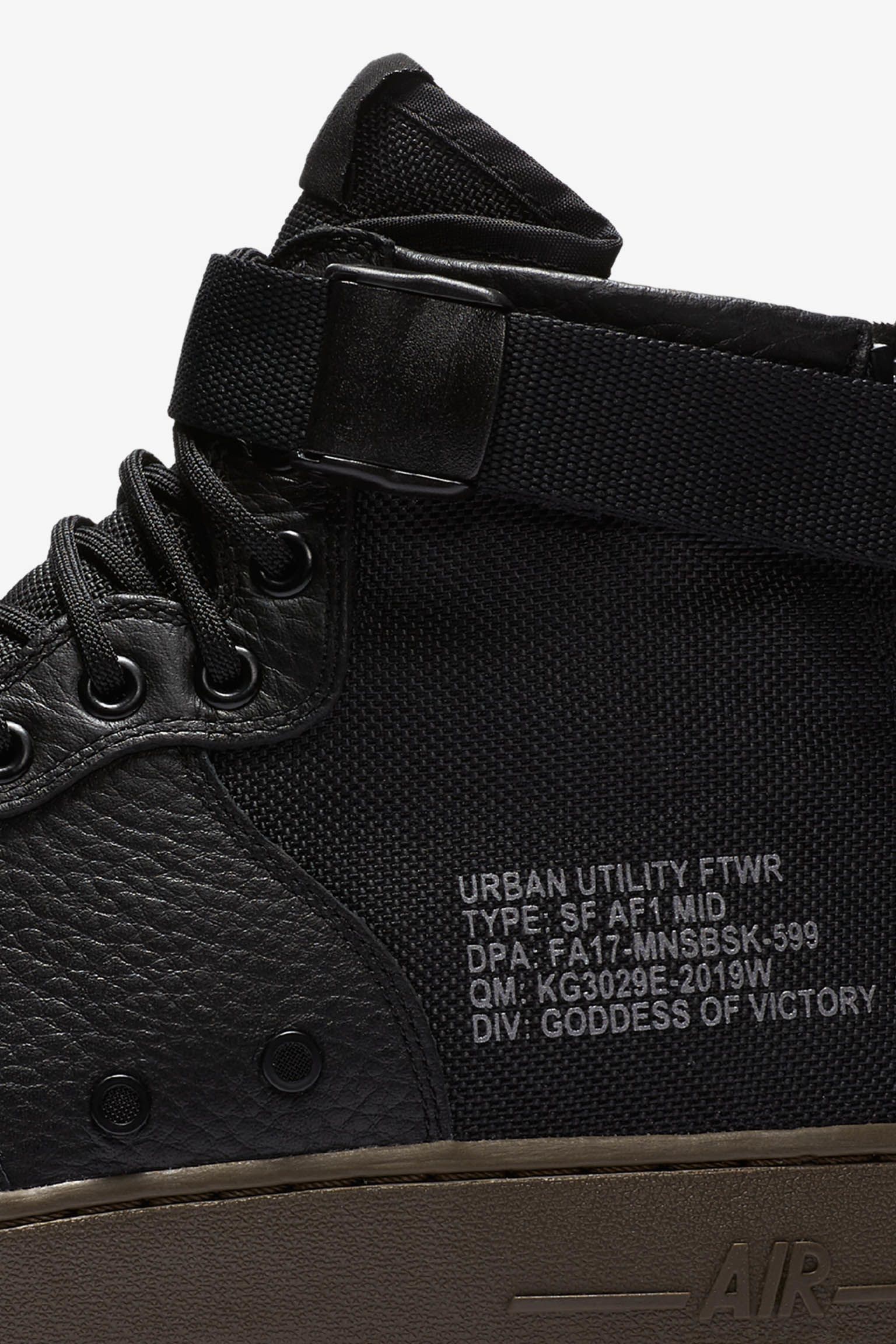 Nike SF AF-1 Mid 'Black & Dark Hazel' Nike SF AF-1 Mid 'Black & Dark Hazel'