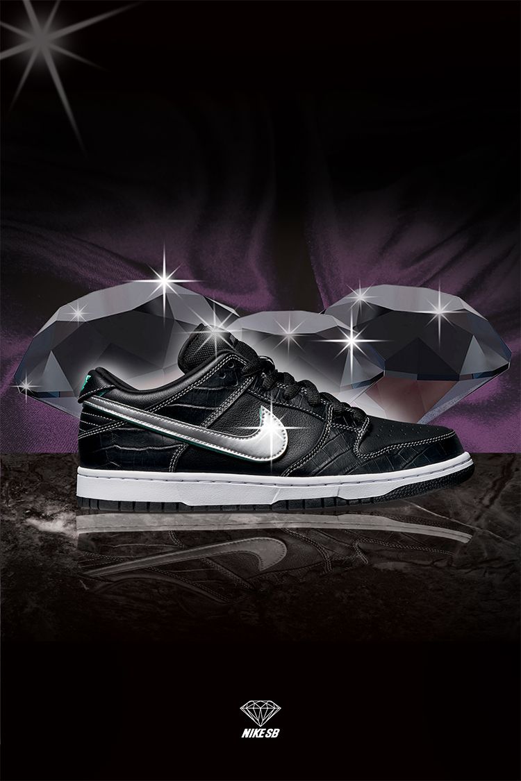 nike sb dunk low pro diamond