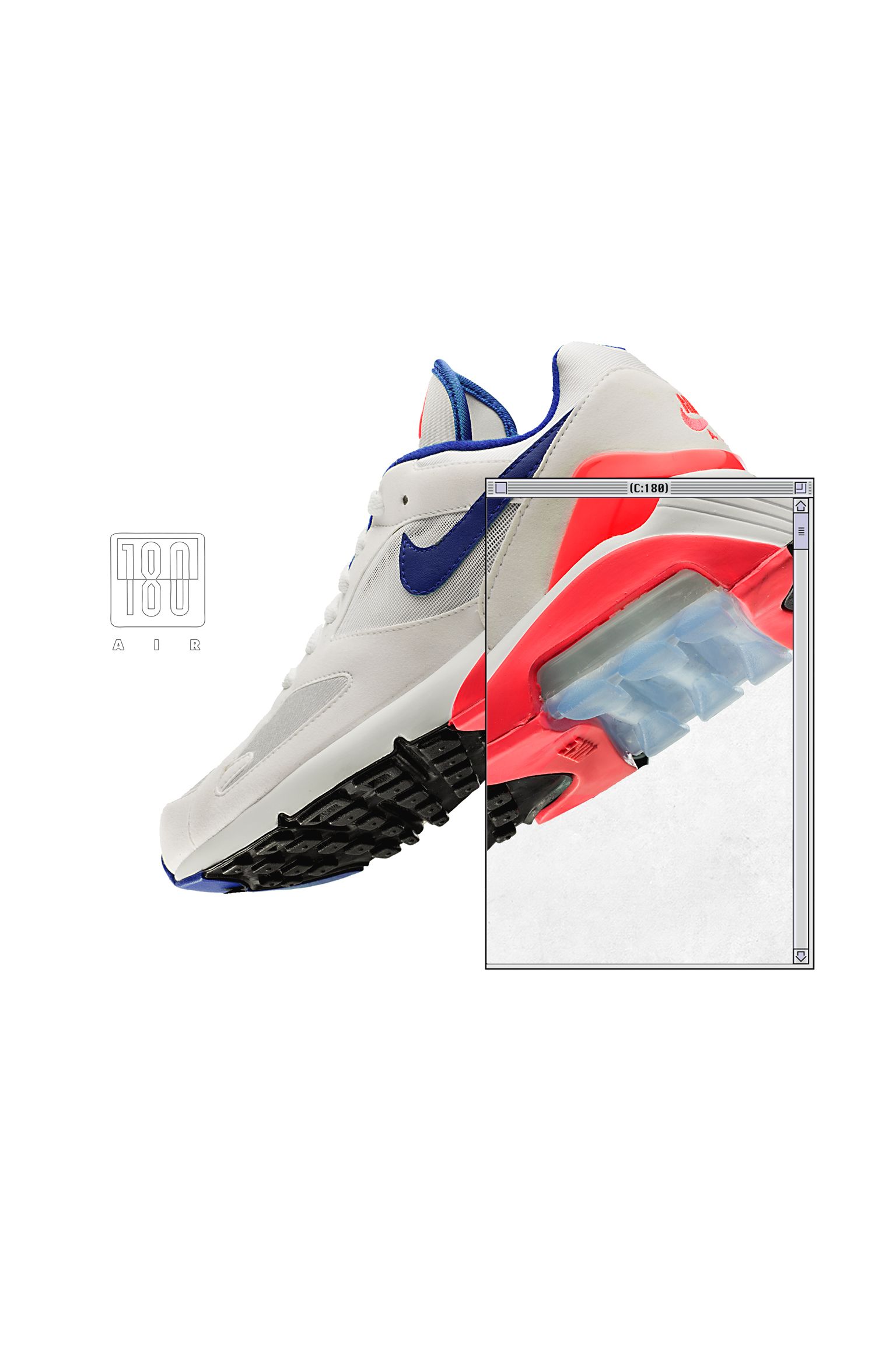 Date de sortie de la Nike Air Max 180 « White & Solar Red & ... AIR MAX 180 POUR FEMME