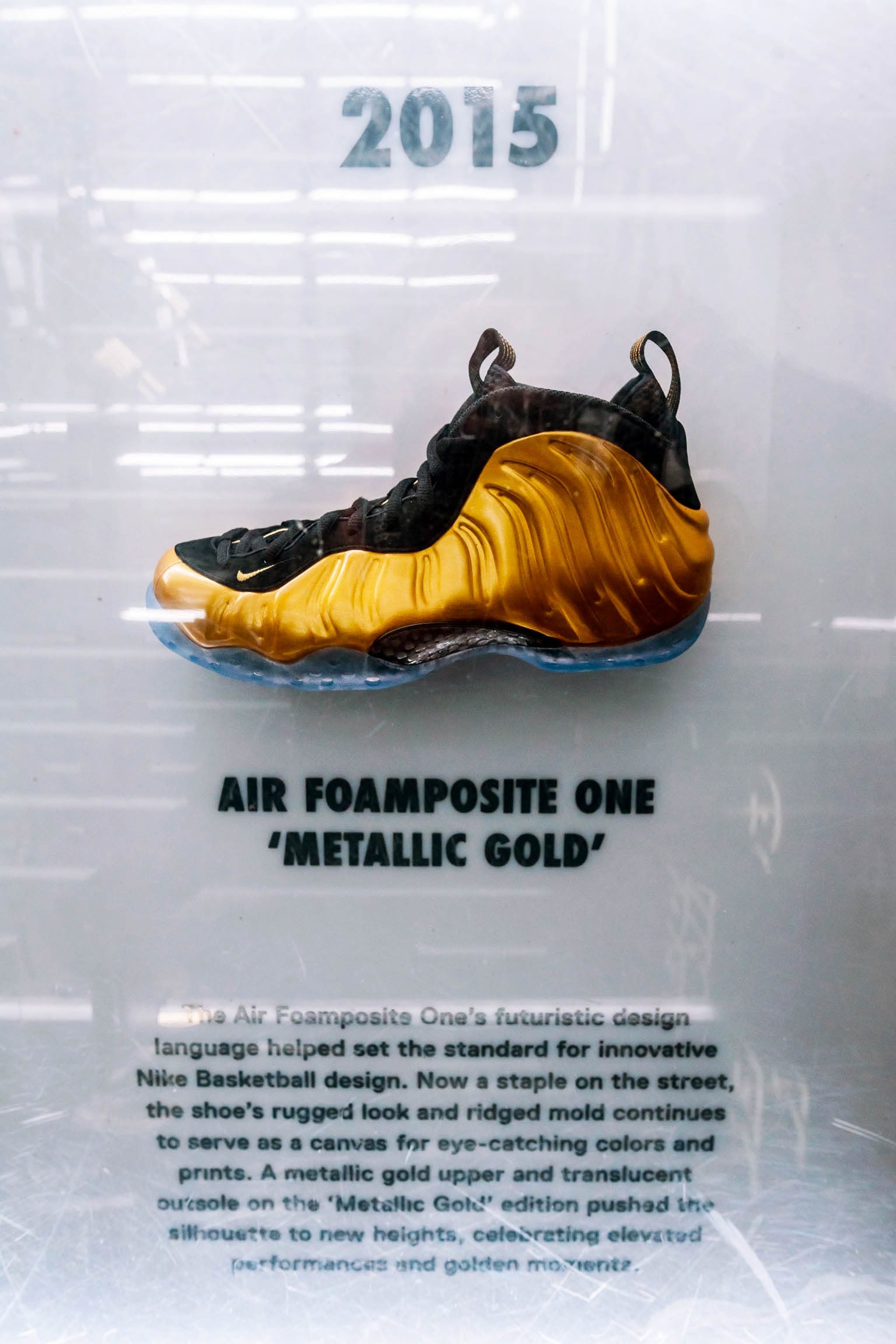 Golden Air: A Celebration of Foamposite Golden Air: A Celebration of Foamposite