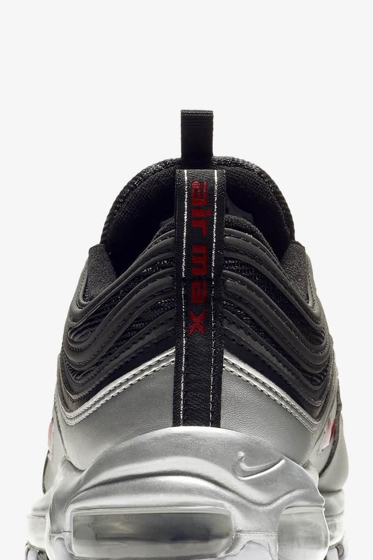 Nike Air Max 97 'Metallic Silver & Black' Release Date Nike Air Max 97 'Metallic Silver & Black' Release Date