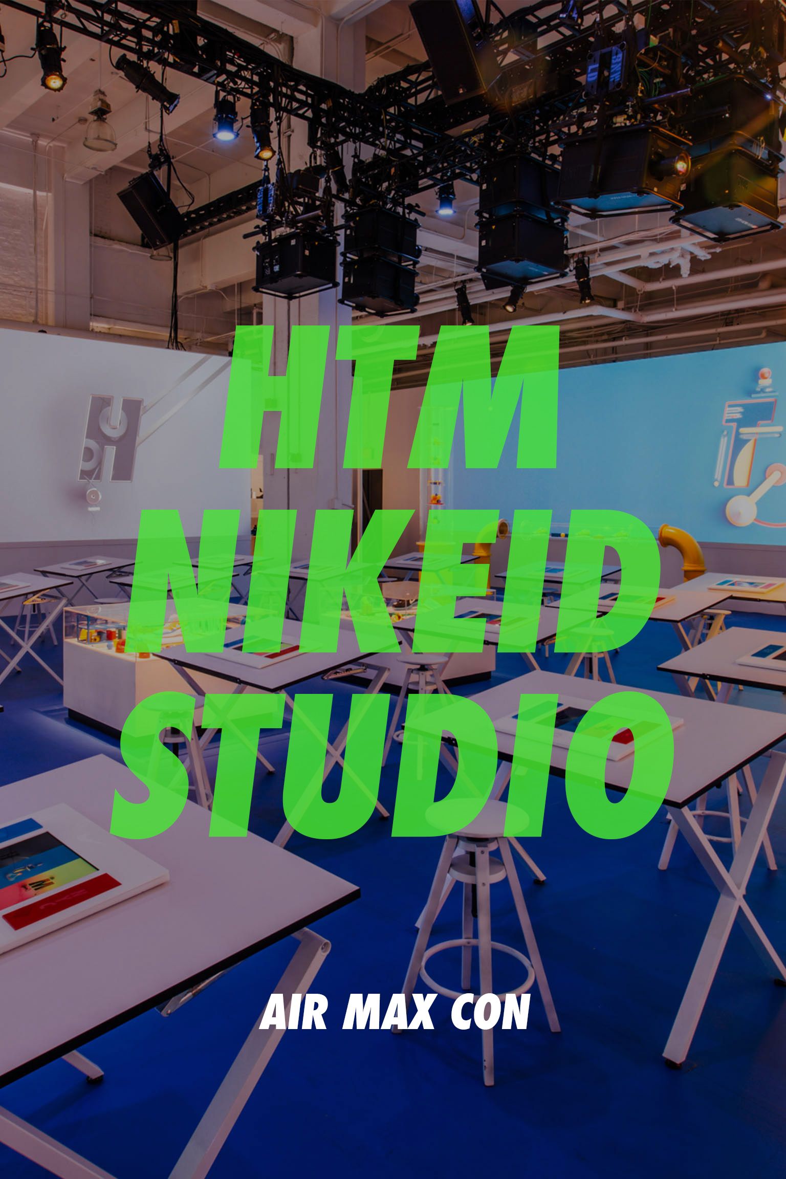 Nike Air Max Con NYC: HTM NIKEiD Studio Nike Air Max Con NYC: HTM NIKEiD Studio