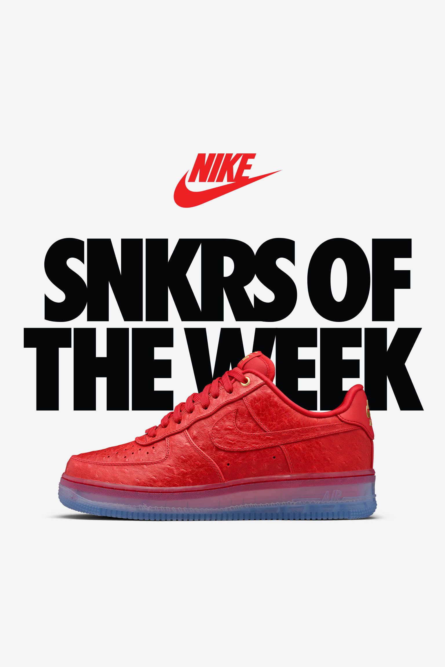 Nike Air Force 1 CMFT Low 'University Red' Nike Air Force 1 CMFT Low 'University Red'