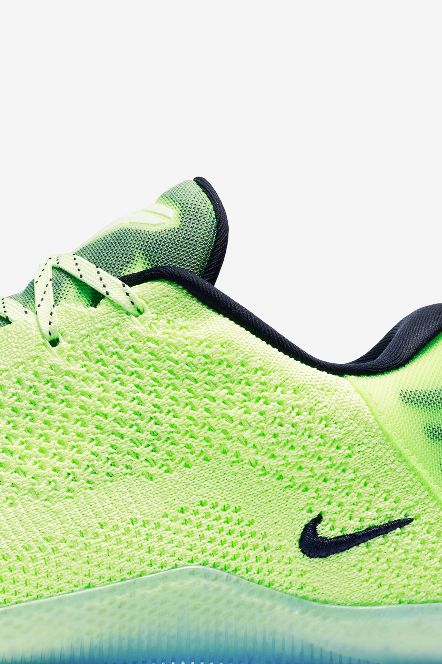 Nike Kobe 11 Elite Low 4KB 'Liquid Lime'. Nike⁠+ SNKRS