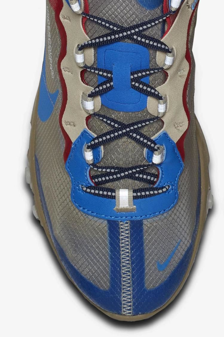 Nike React Element 87 Undercover 'Light Beige Chalk & Signal Blue' Release Date Nike React Element 87 Undercover 'Light Beige Chalk & Signal Blue' Release Date