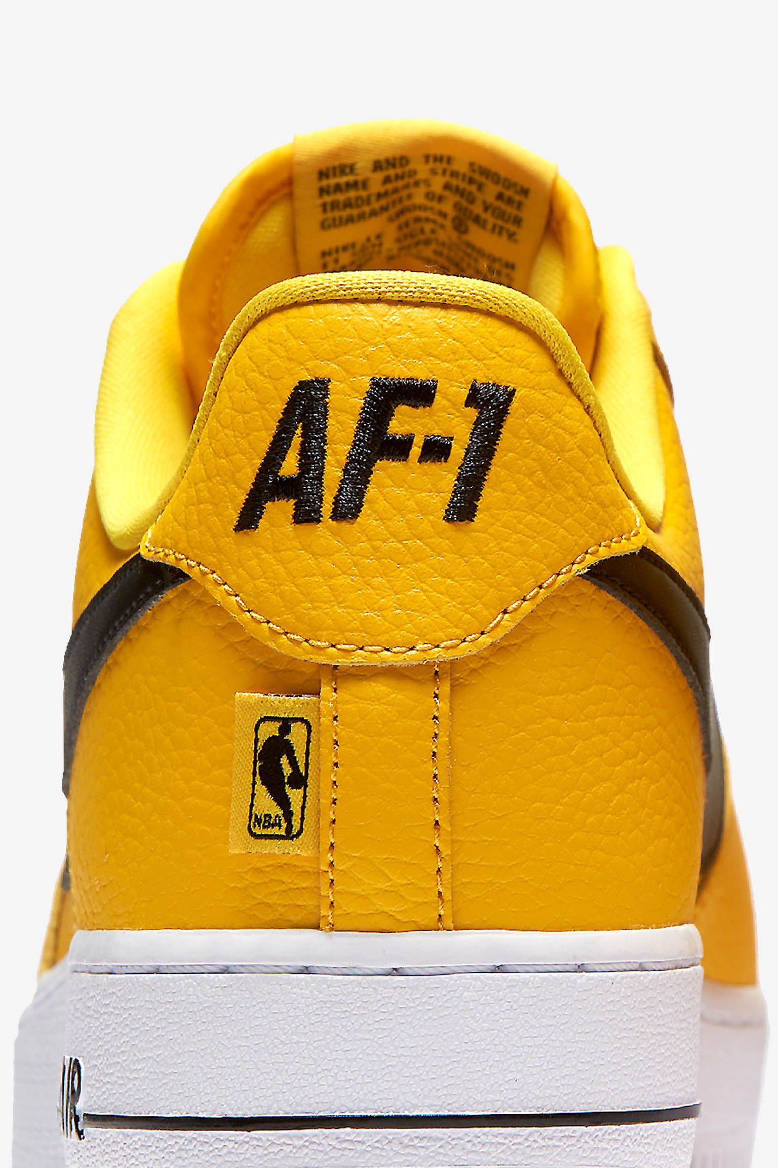 Nike AF-1 Low NBA 'Amarillo & Black & White' Release Date Nike AF-1 Low NBA 'Amarillo & Black & White' Release Date