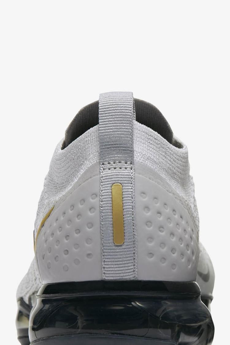 Women's Air Vapormax Flyknit 2 ' Vast Grey & Pure Platinum & Metallic Gold' Release Date Women's Air Vapormax Flyknit 2 ' Vast Grey & Pure Platinum & Metallic Gold' Release Date