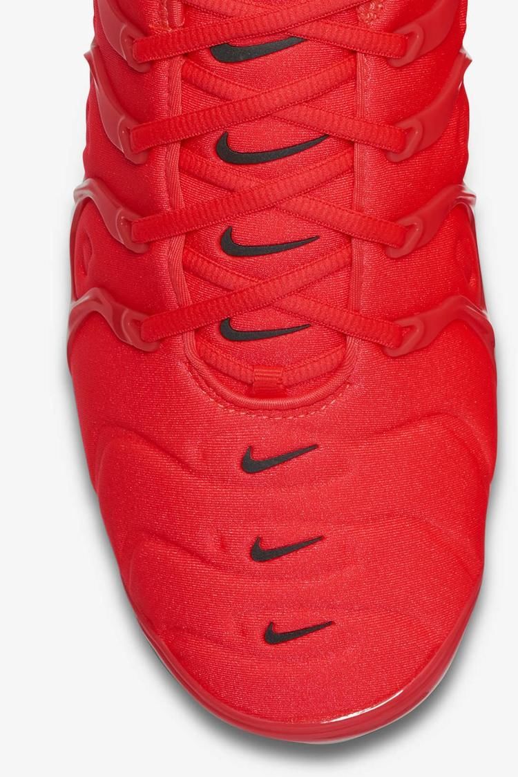 Nike Air Vapormax Plus 'Bright Crimson & White & Black' Release Date Nike Air Vapormax Plus 'Bright Crimson & White & Black' Release Date