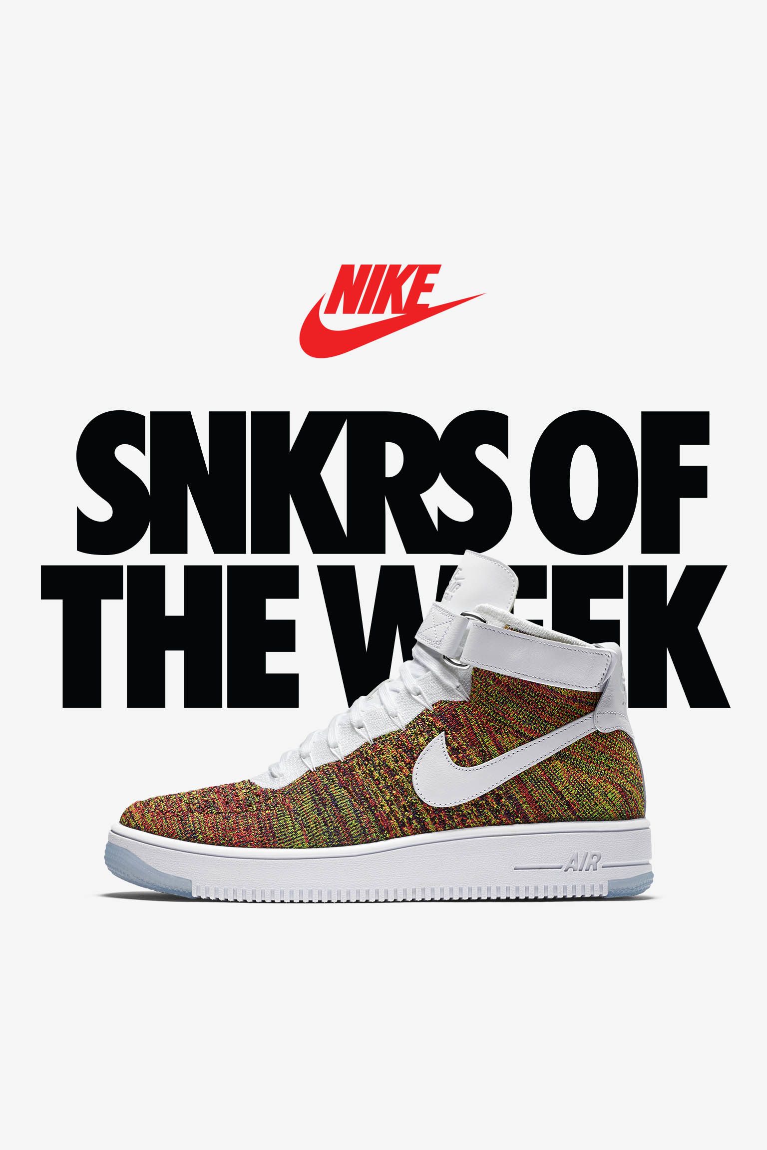 Nike Air Force 1 Ultra Flyknit 'White & Multicolor' Release Date Nike Air Force 1 Ultra Flyknit 'White & Multicolor' Release Date