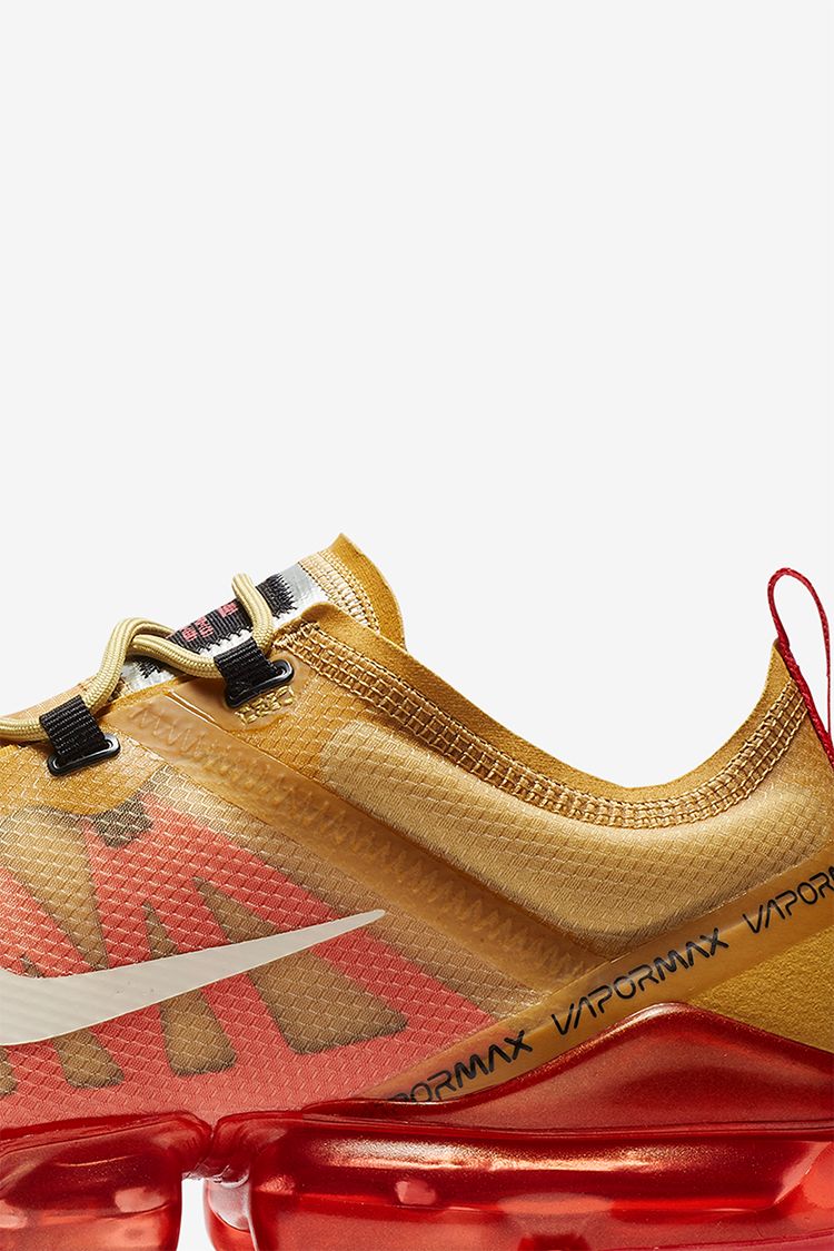 Nike Air Vapormax 2019 'Club Gold & Ember Glow' Release Date Nike Air Vapormax 2019 'Club Gold & Ember Glow' Release Date
