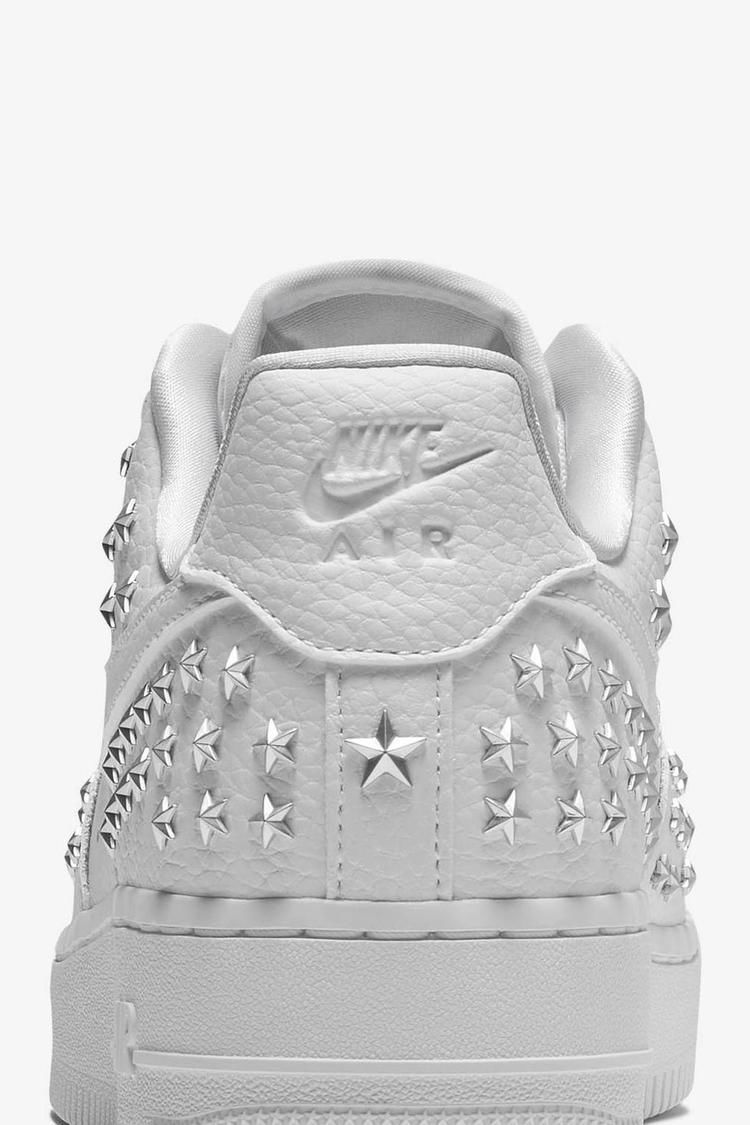 nike air force 1 studded white