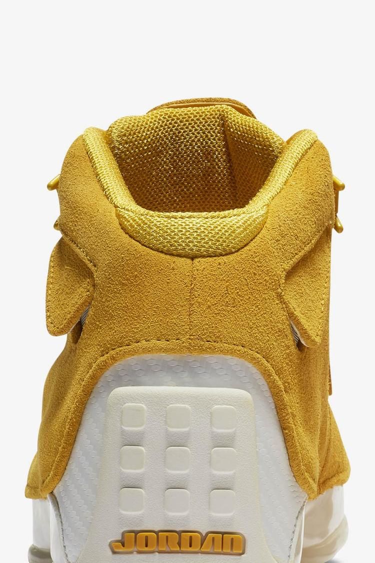 Air Jordan 18 'Yellow Ochre & Sail' Release Date Air Jordan 18 'Yellow Ochre & Sail' Release Date