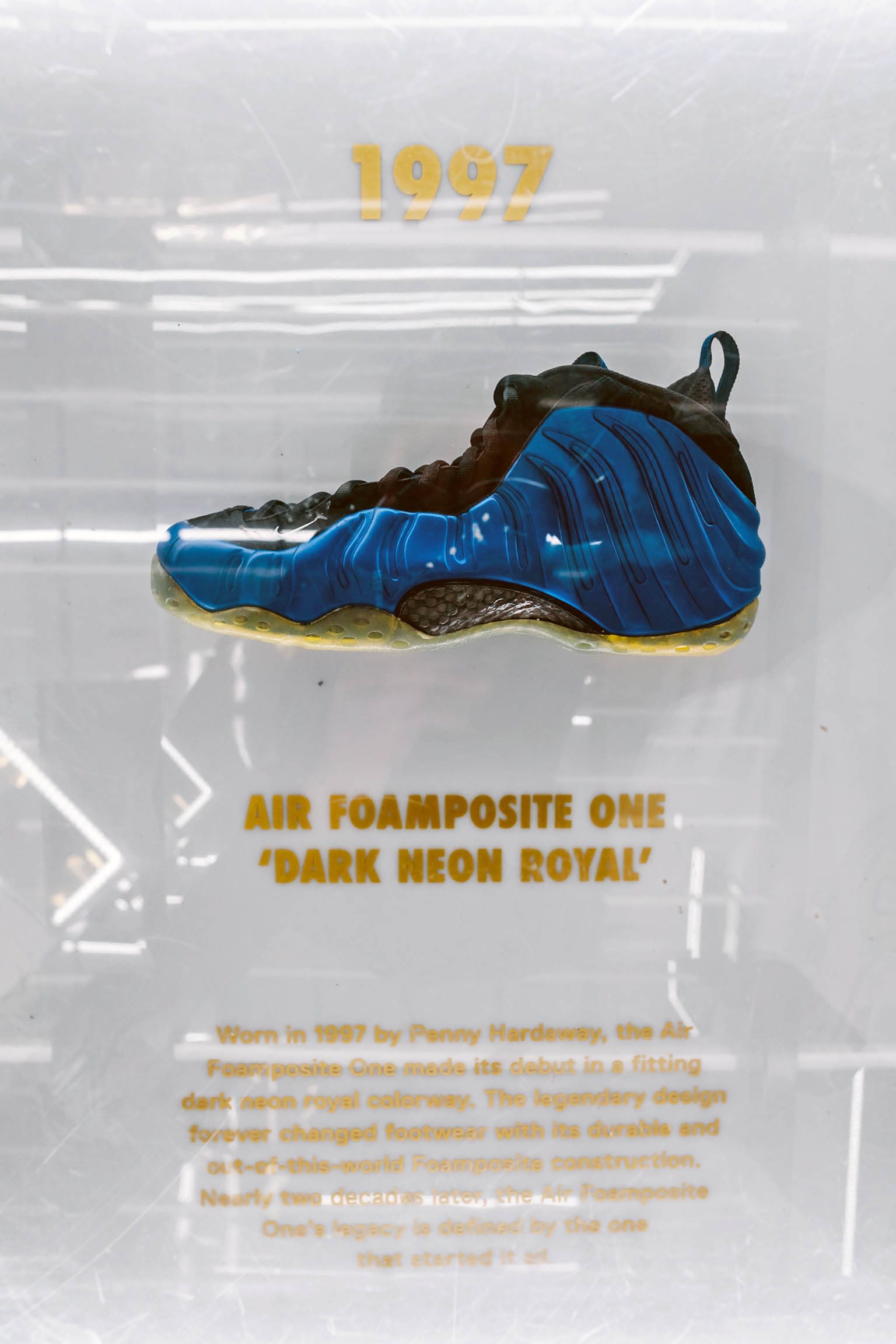 Golden Air: A Celebration of Foamposite Golden Air: A Celebration of Foamposite