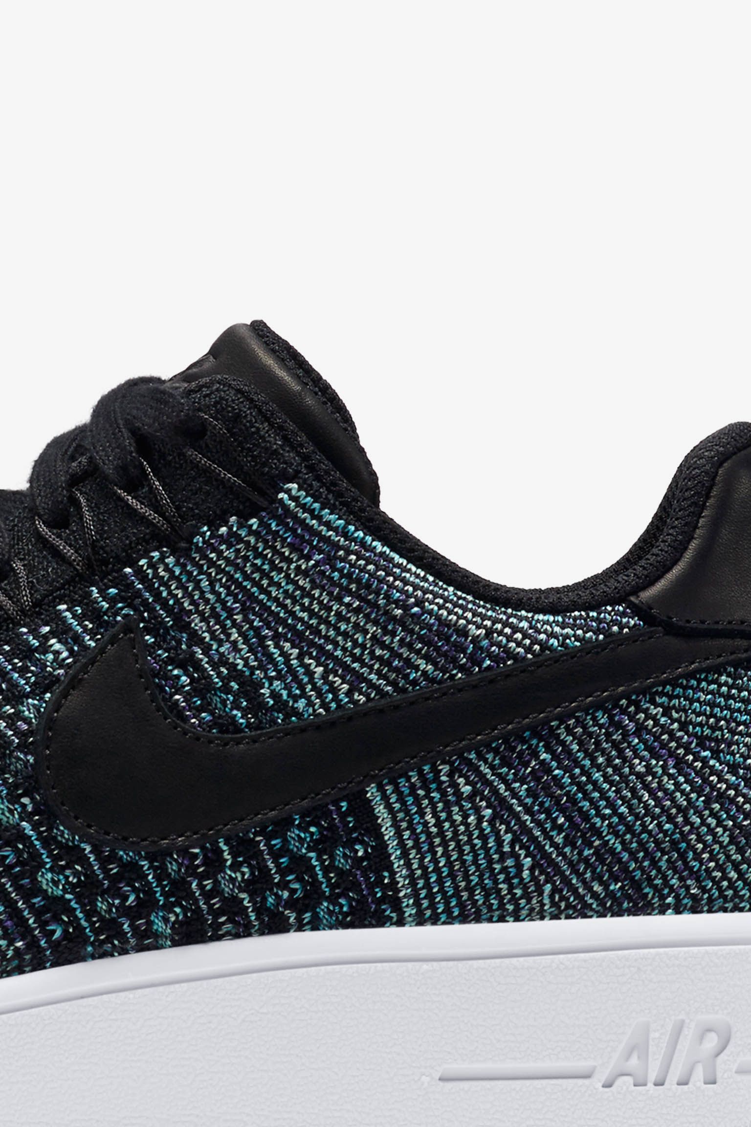 Nike Air Force 1 Low Flyknit "Vapor Green & Black" Nike Air Force 1 Low Flyknit "Vapor Green & Black"