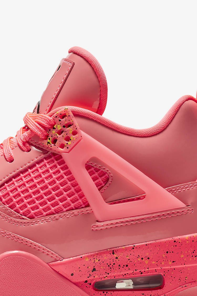 Women's Air Jordan 4 'Hot Punch & Volt & Black' Release Date Women's Air Jordan 4 'Hot Punch & Volt & Black' Release Date