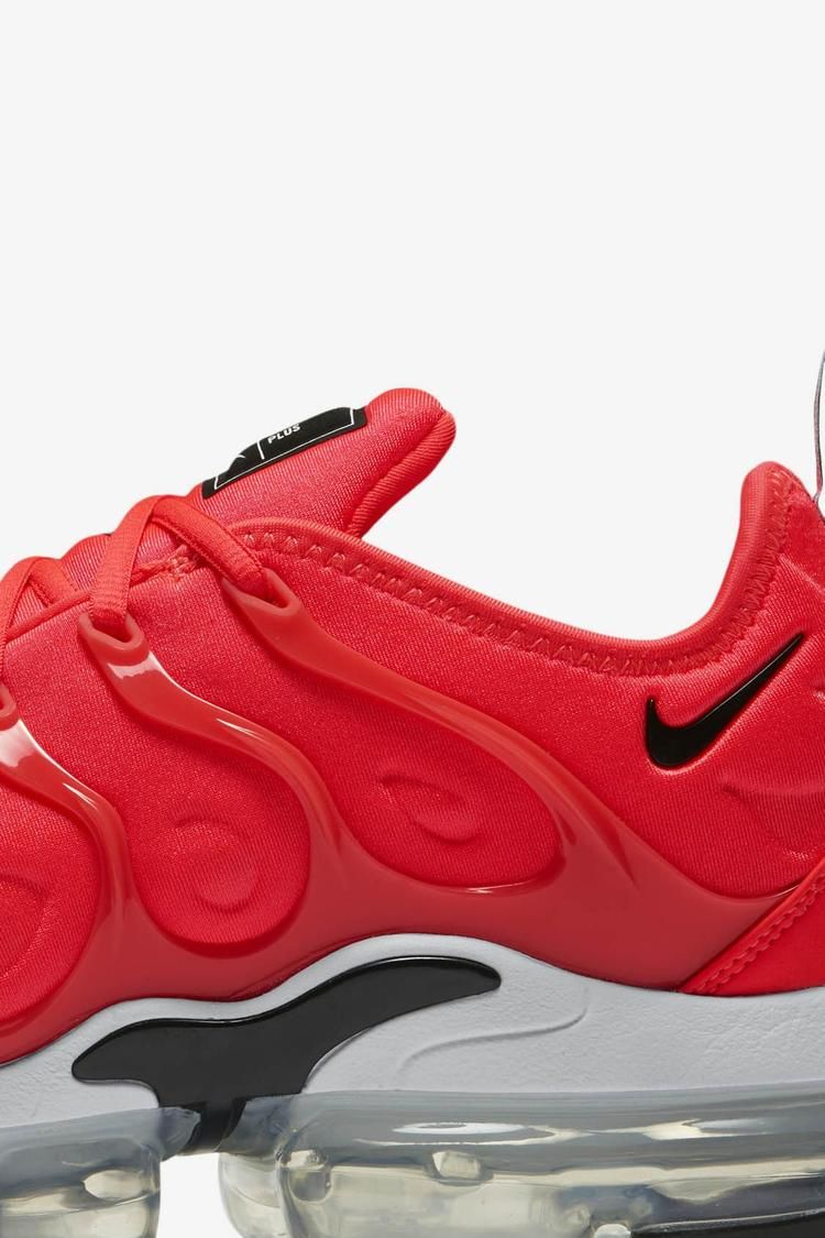 Nike Air Vapormax Plus 'Bright Crimson & White & Black' Release Date Nike Air Vapormax Plus 'Bright Crimson & White & Black' Release Date