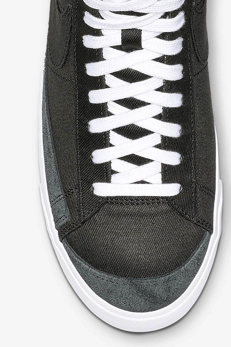 Nike Blazer Mid '77 'Black Canvas' Release Date Nike Blazer Mid '77 'Black Canvas' Release Date