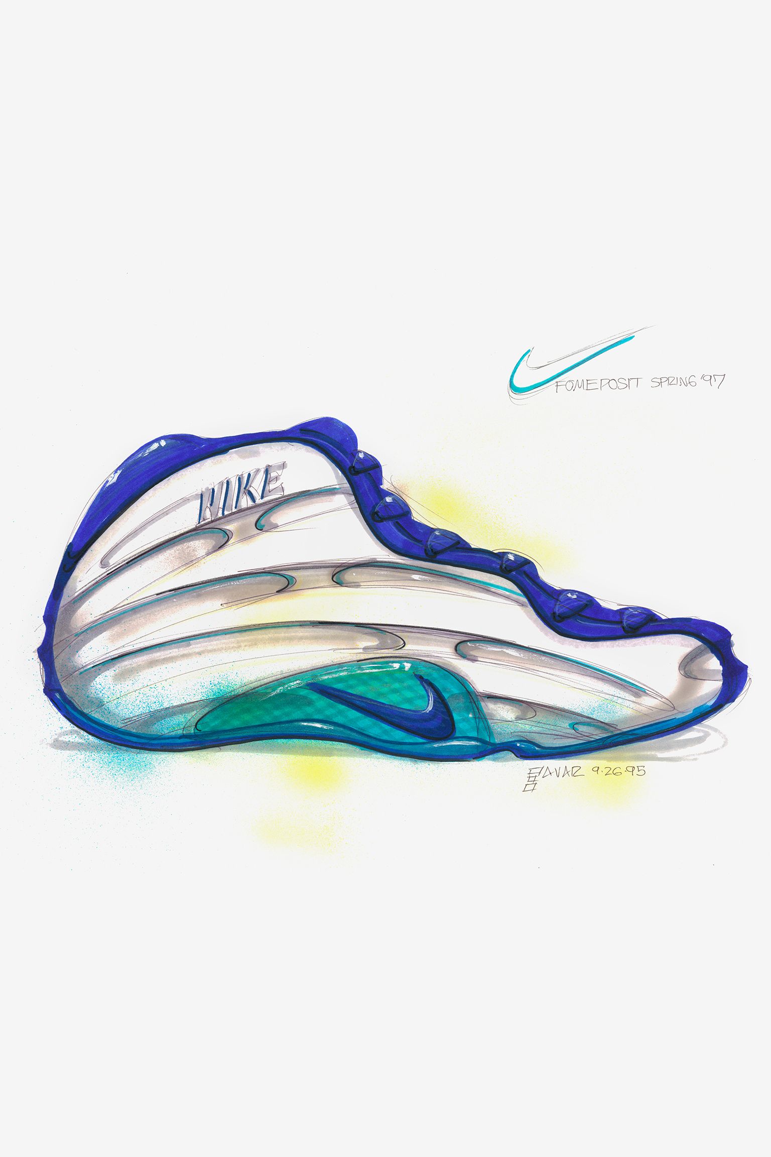 Bag om designet: Nike Air Foamposite One Bag om designet: Nike Air Foamposite One