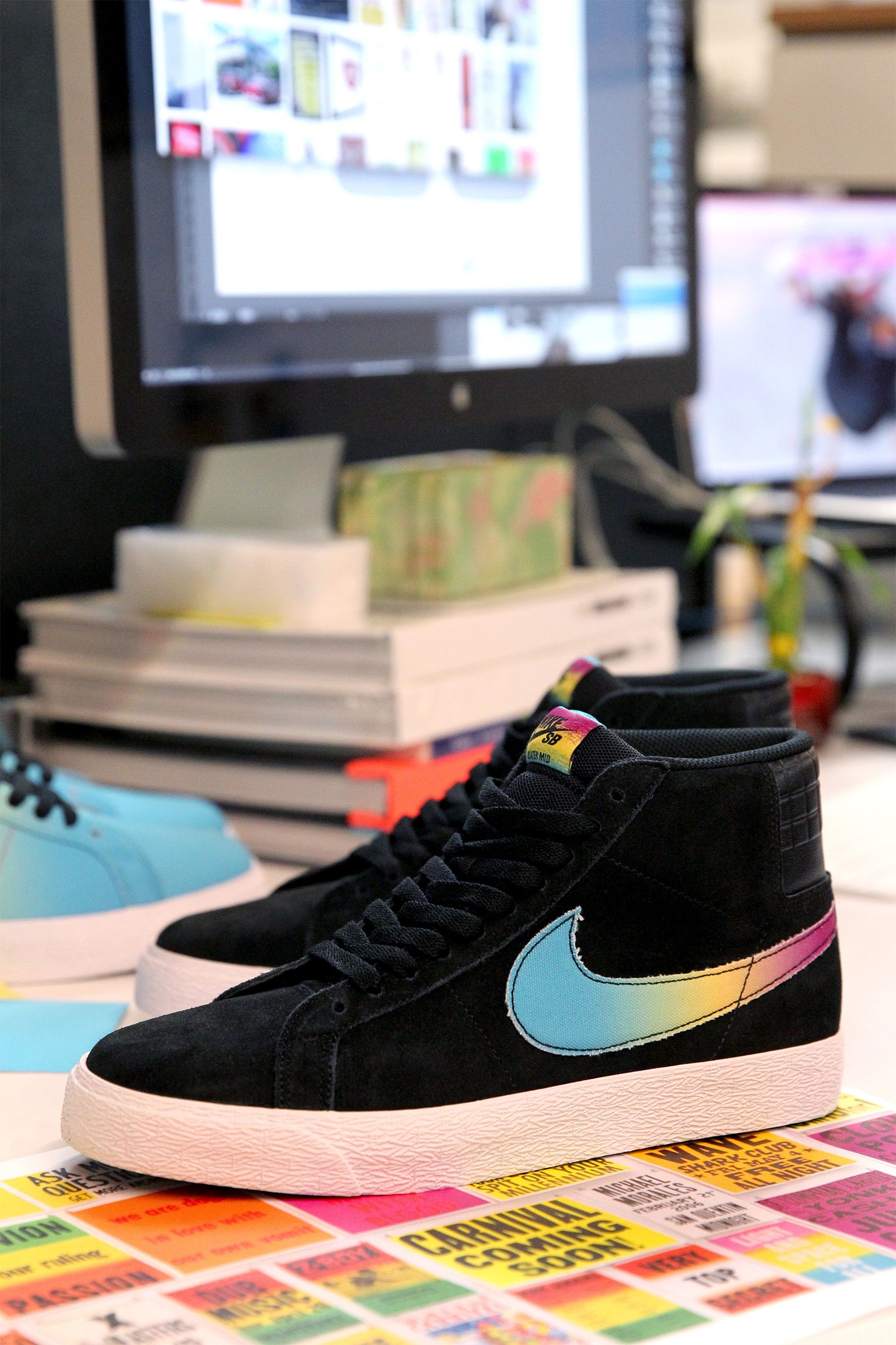 nike zoom mid top