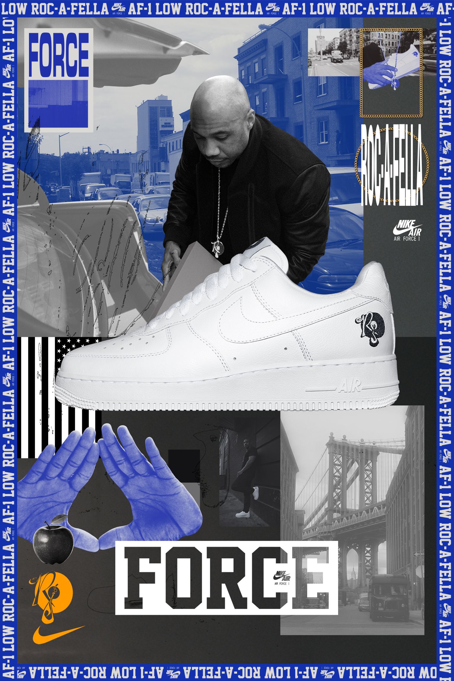 Behind The Design: Air Force 1 Roc-A-Fella Behind The Design: Air Force 1 Roc-A-Fella