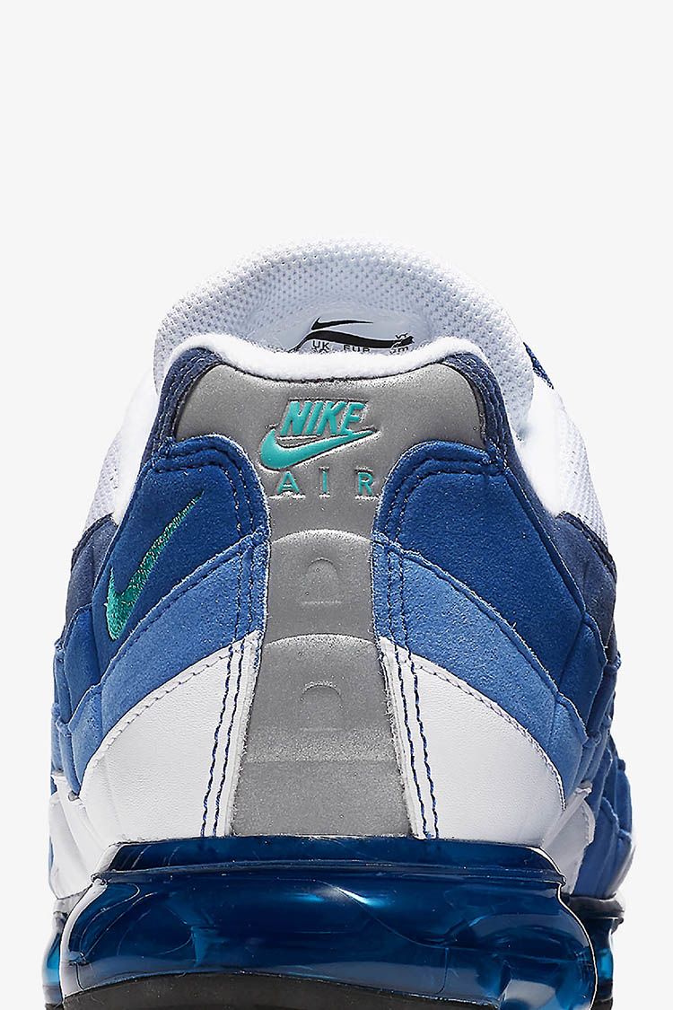 Nike Air Vapormax 95 'White & French Blue' Release Date Nike Air Vapormax 95 'White & French Blue' Release Date