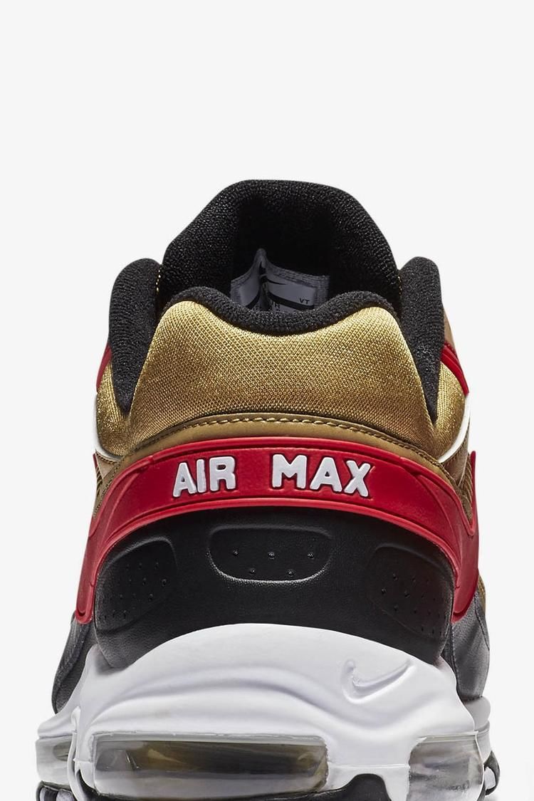 Nike Air Max 97/BW 'Metallic Gold & Black & University Red' Release Date Nike Air Max 97/BW 'Metallic Gold & Black & University Red' Release Date