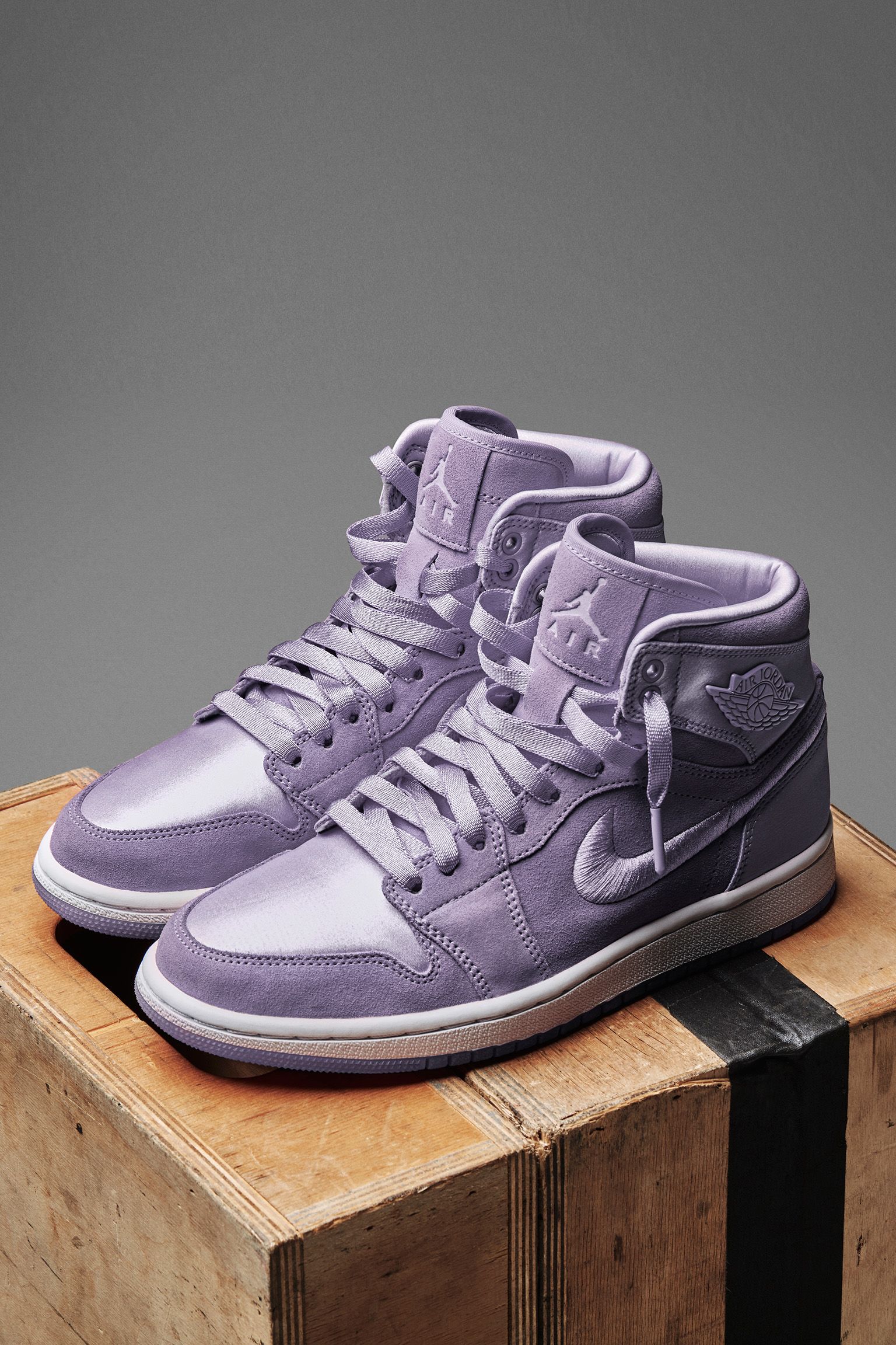 Women's Air Jordan 1 Retro High 'Orchid Mist' Release Date. Nike⁠+ SNKRS