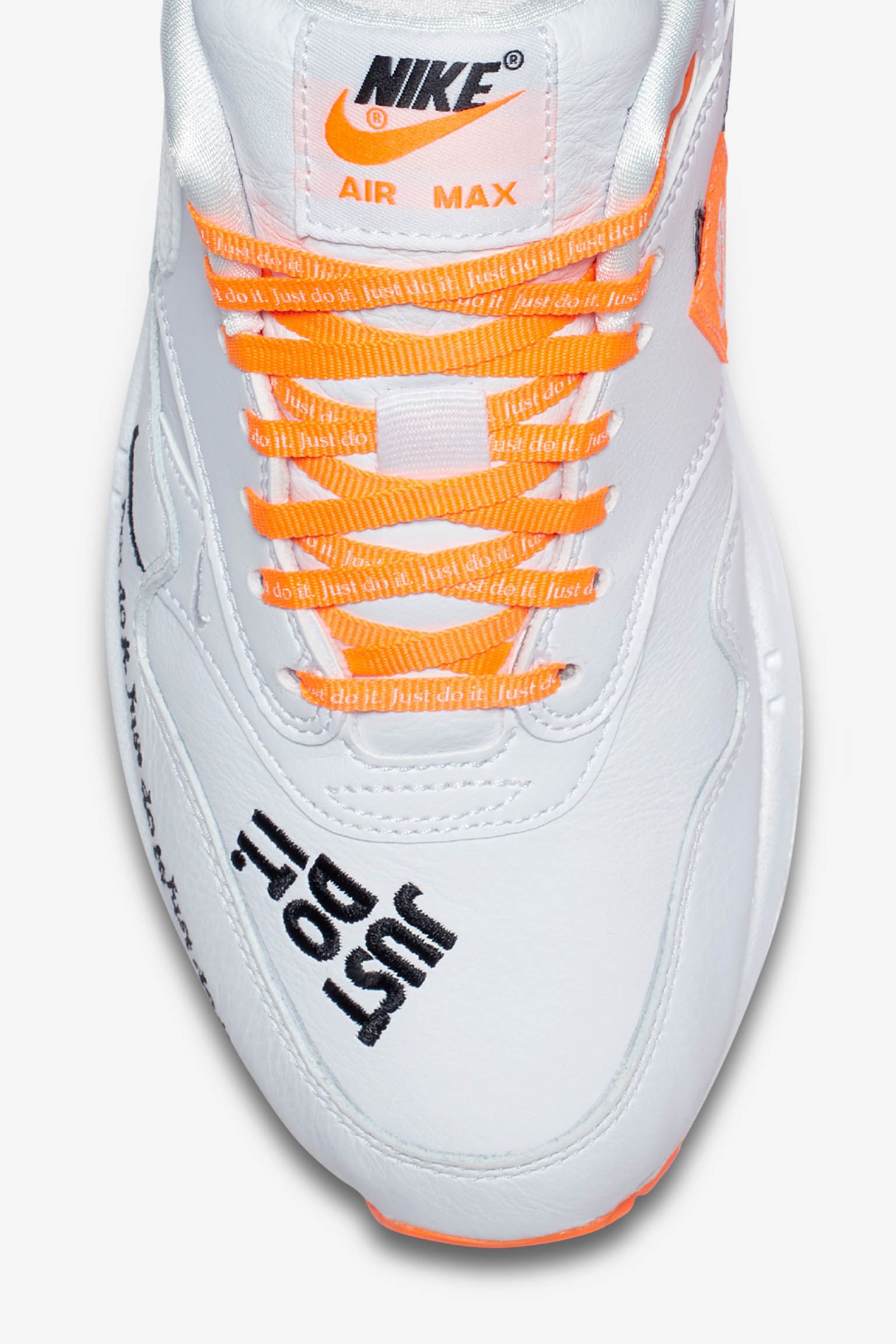 Nike Air Max 1 Just Do It Collection 'White & Total Orange' Release Date Nike Air Max 1 Just Do It Collection 'White & Total Orange' Release Date