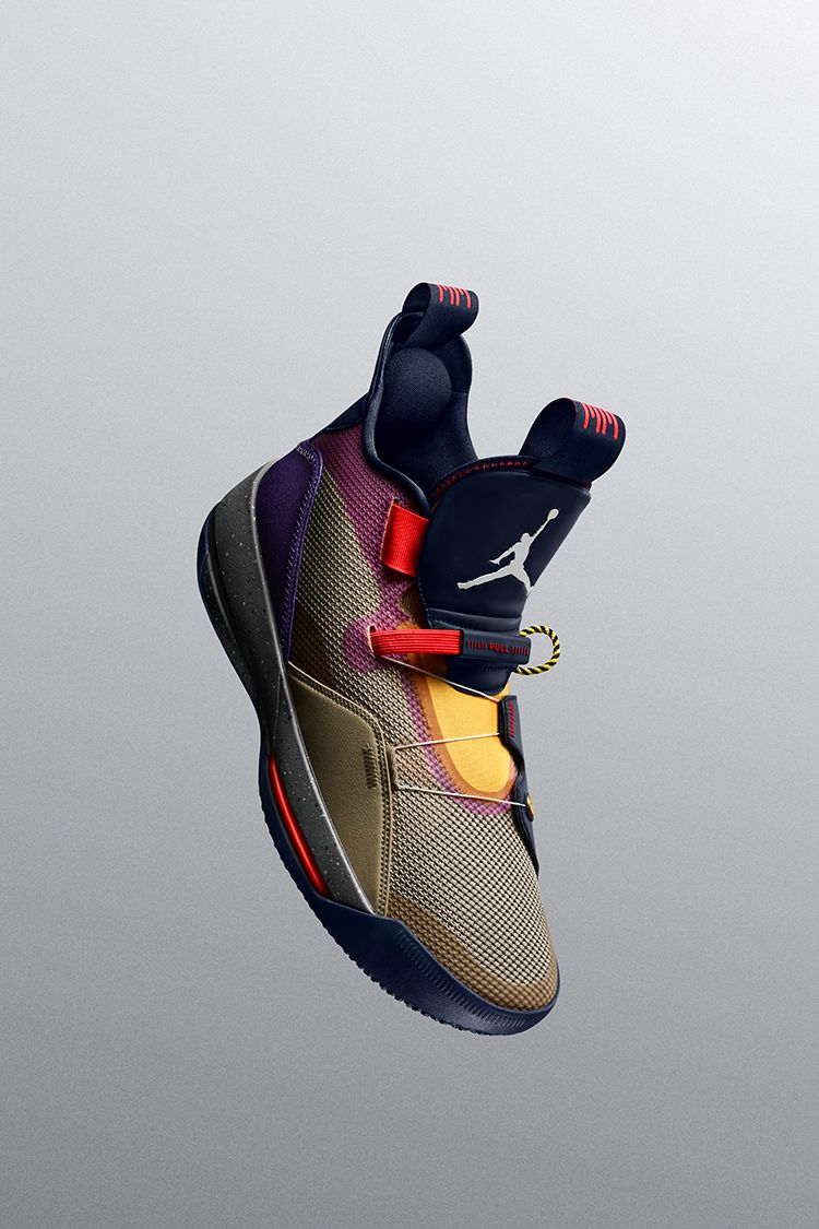 Air Jordan 33 'Desert Ore & Black & Dark Concord' Release Date Air Jordan 33 'Desert Ore & Black & Dark Concord' Release Date