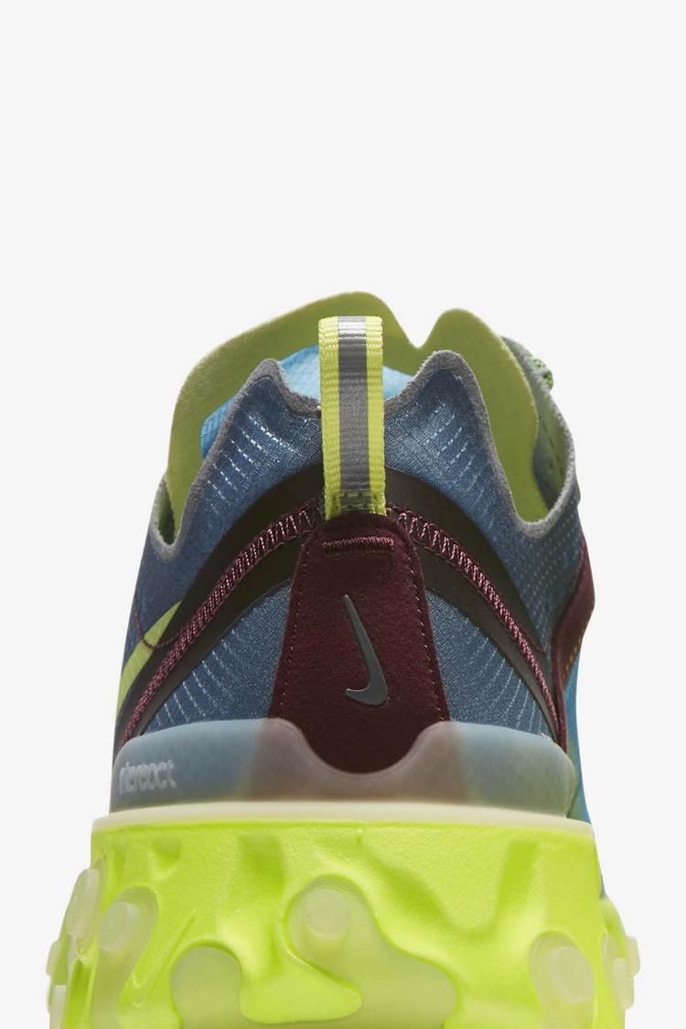 Nike React Element 87 Undercover 'Lakeside & Electric Yellow' Release Date Nike React Element 87 Undercover 'Lakeside & Electric Yellow' Release Date