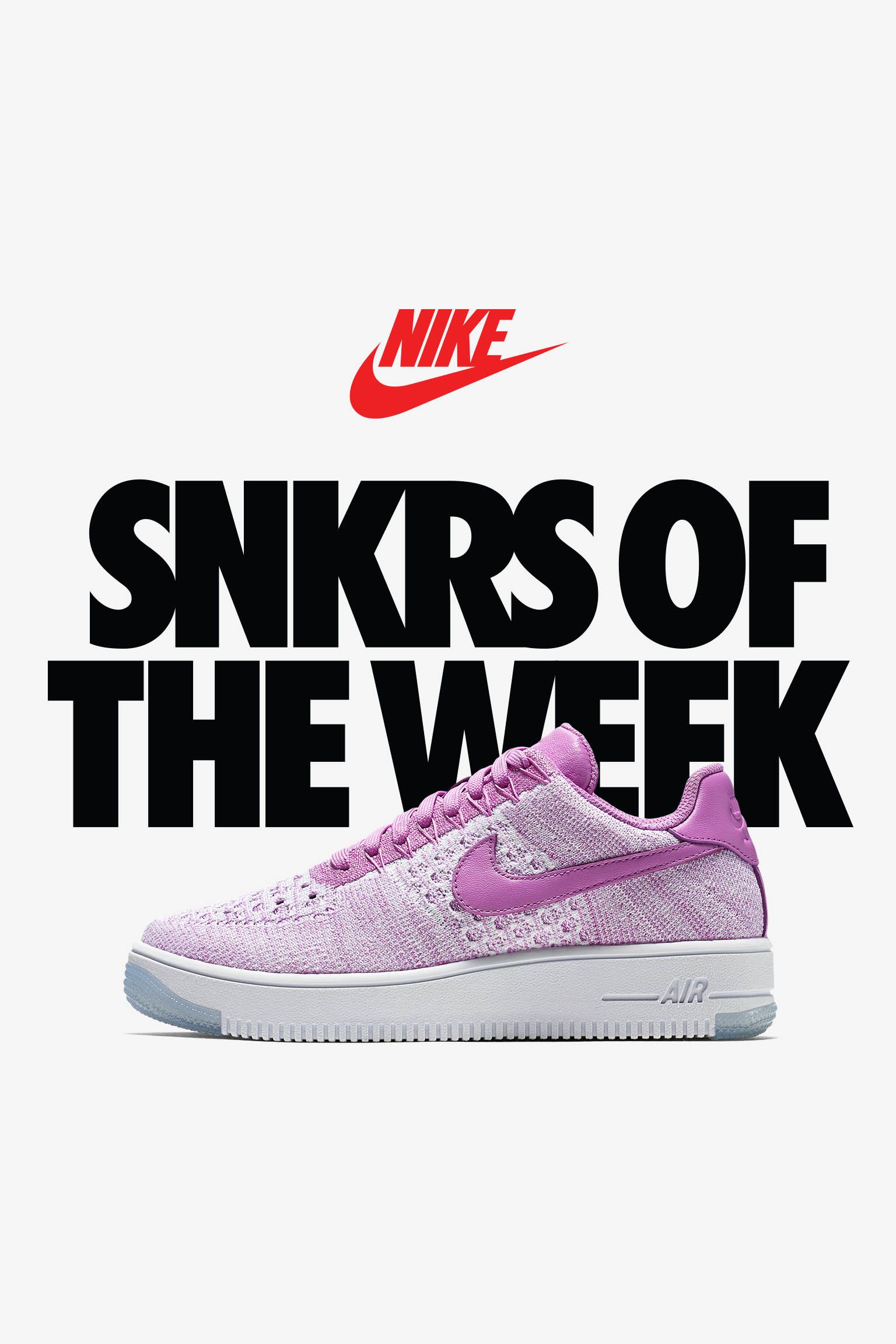 Women's Nike Air Force 1 Ultra Flyknit 'Fuscia Glow' Release Date Women's Nike Air Force 1 Ultra Flyknit 'Fuscia Glow' Release Date
