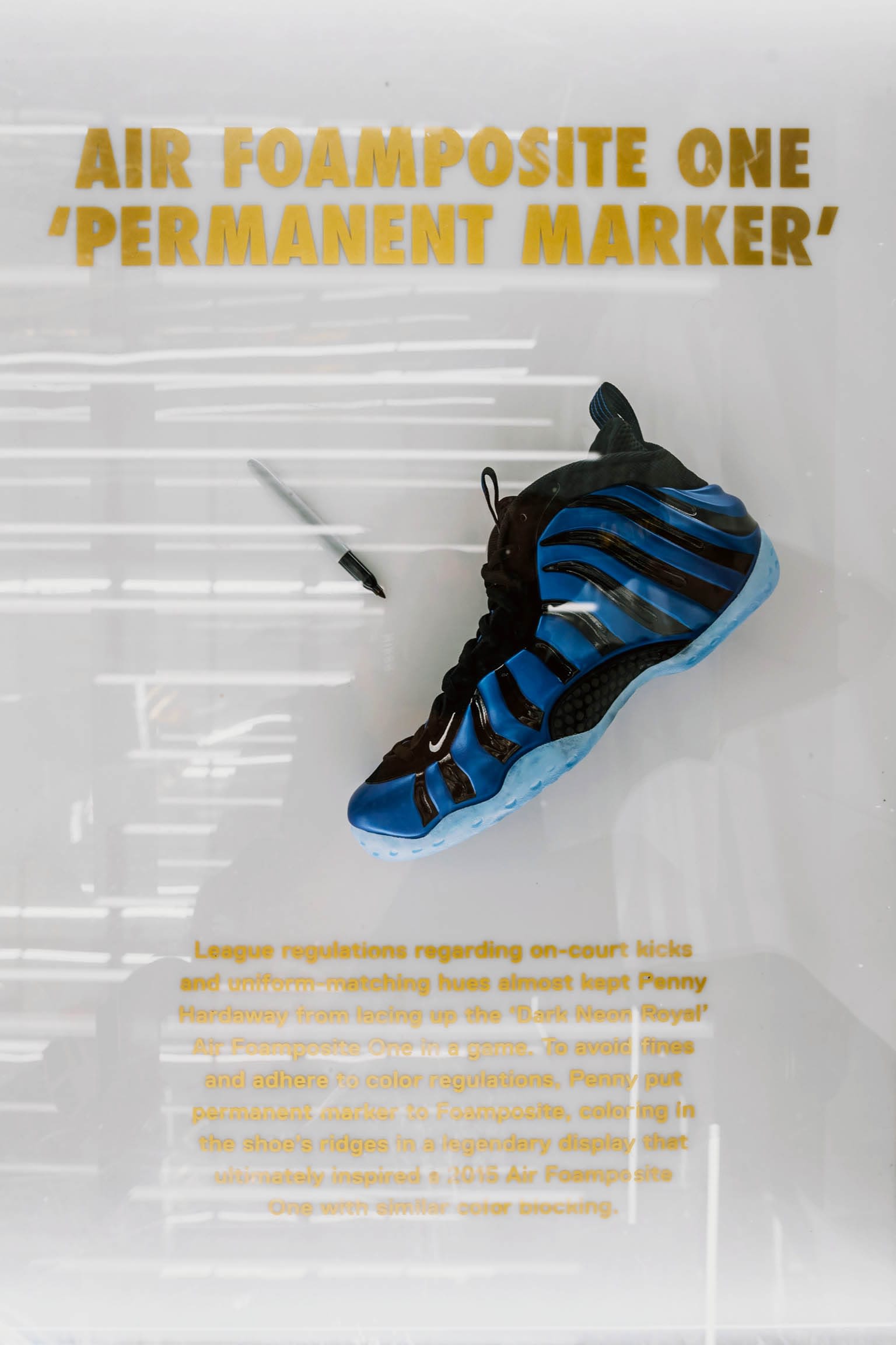 Golden Air: A Celebration of Foamposite Golden Air: A Celebration of Foamposite