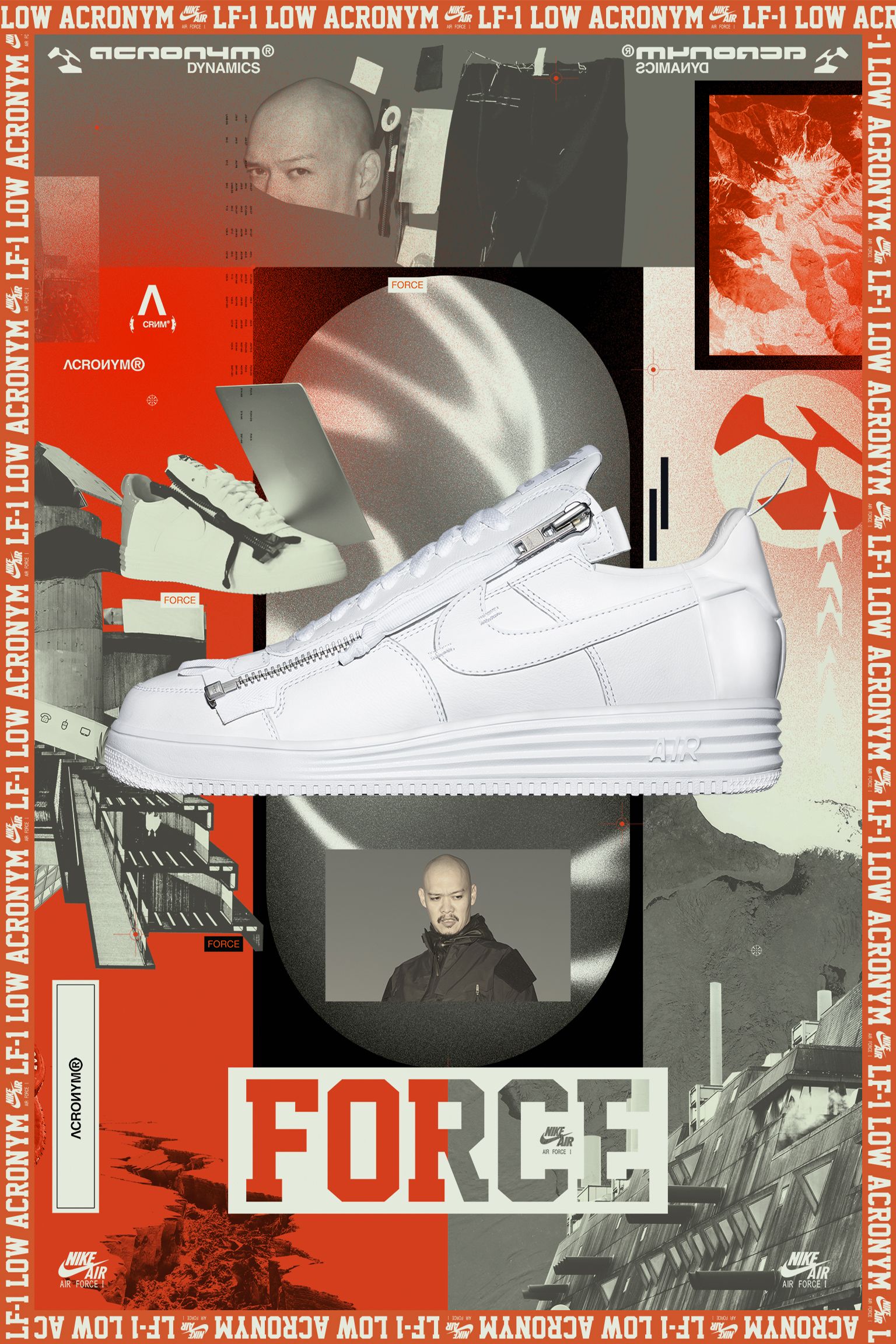 Nike Air Force 1 'Acronym' Release Date Nike Air Force 1 'Acronym' Release Date