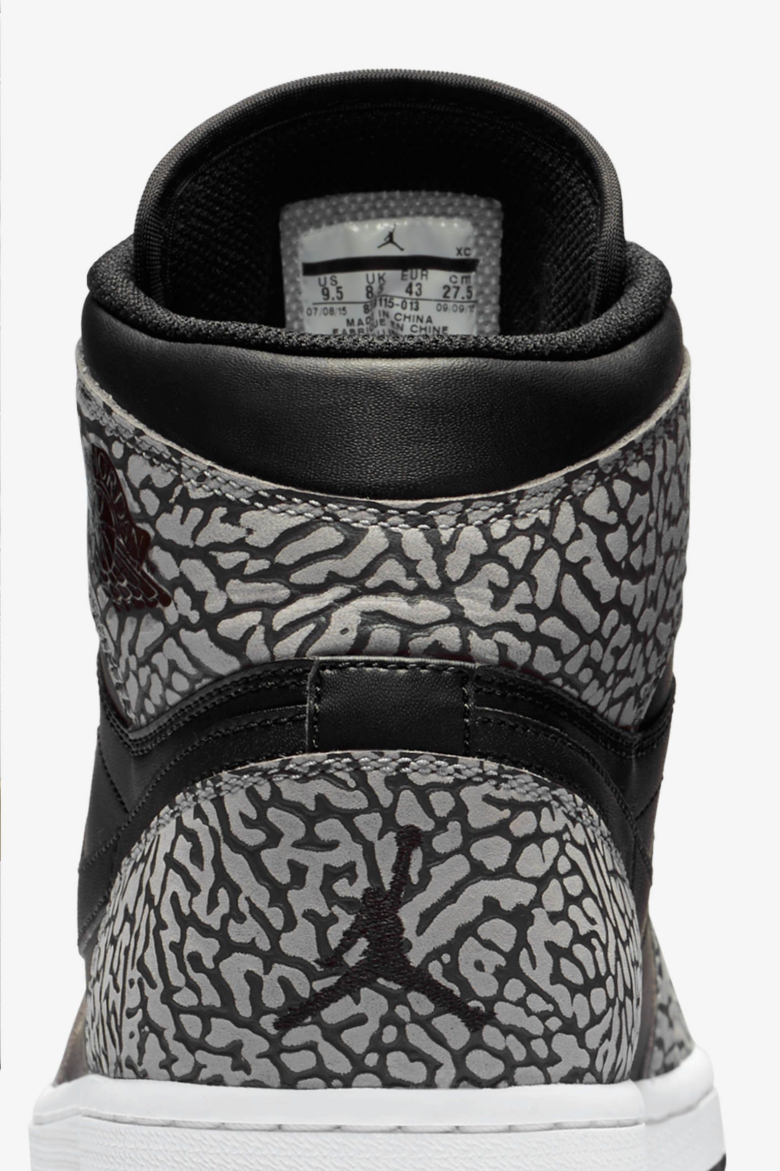 Air Jordan 1 Retro 'Black Cement Grey' Release Date Air Jordan 1 Retro 'Black Cement Grey' Release Date