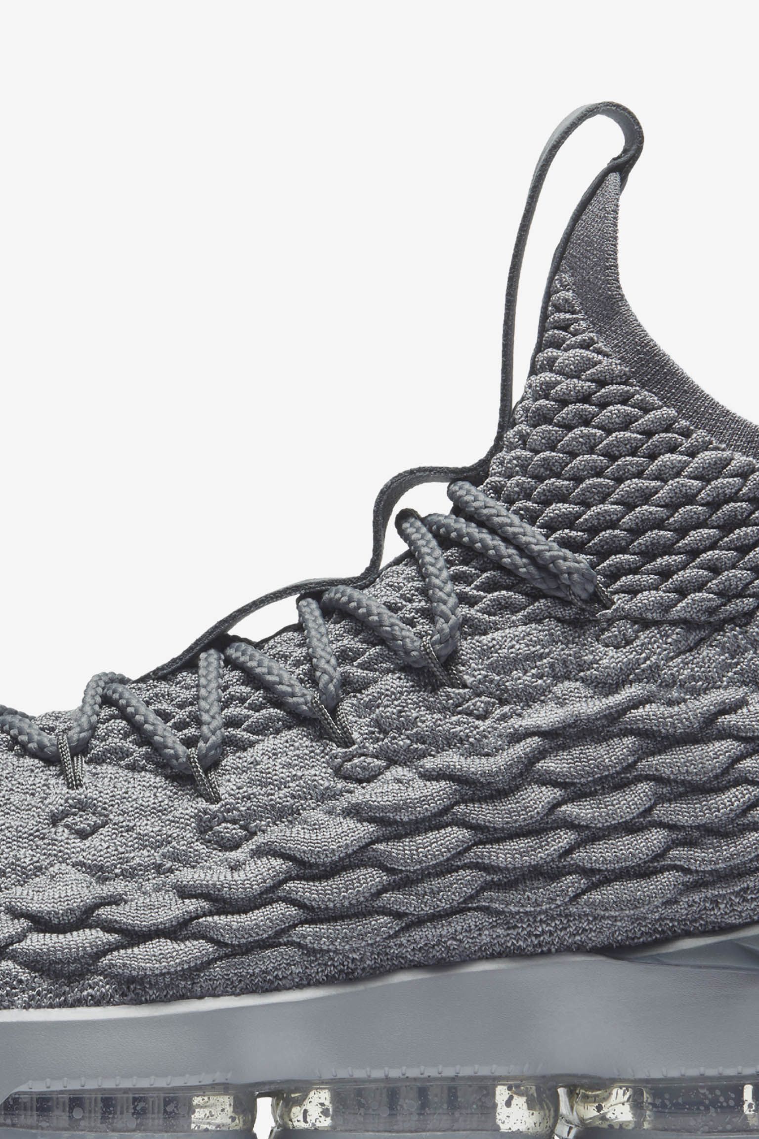 grey lebron 15 low