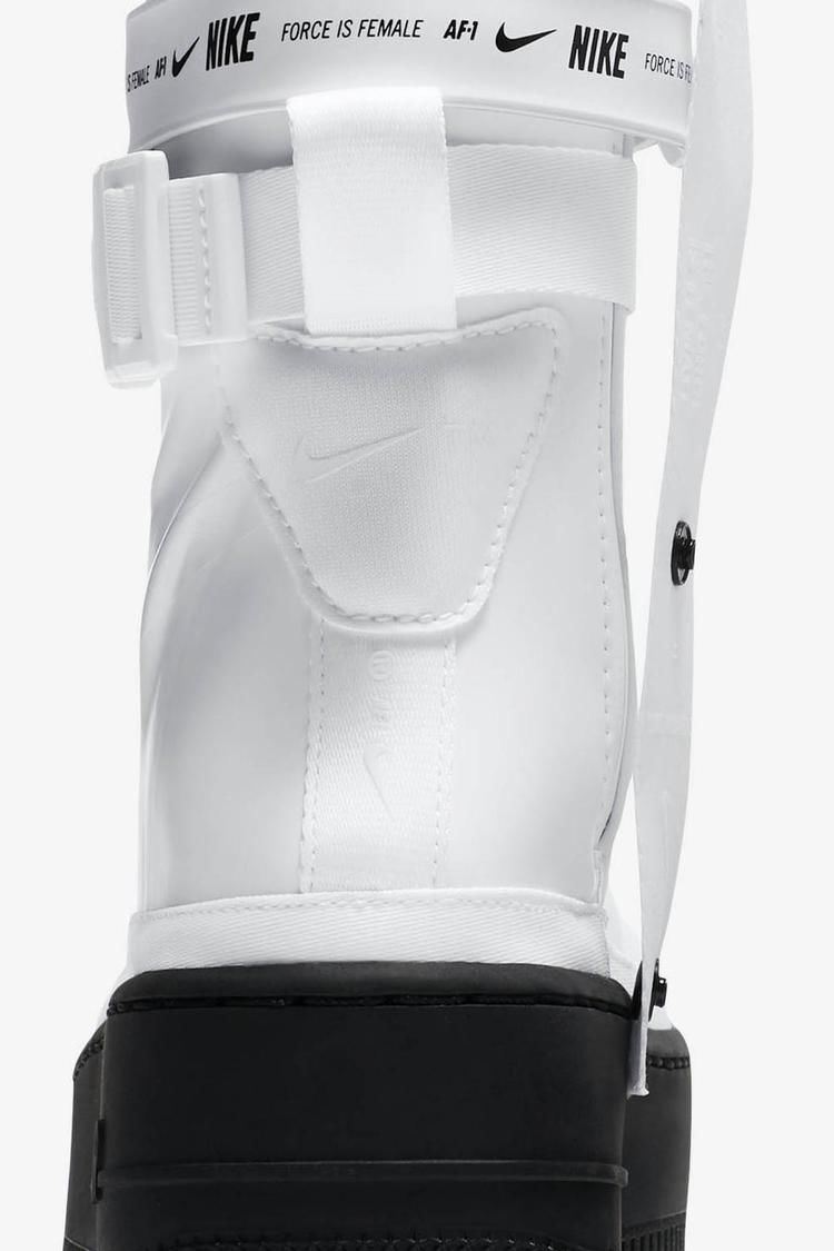 Women's Air Force 1 Sage High 'White & Black' Release Date Women's Air Force 1 Sage High 'White & Black' Release Date