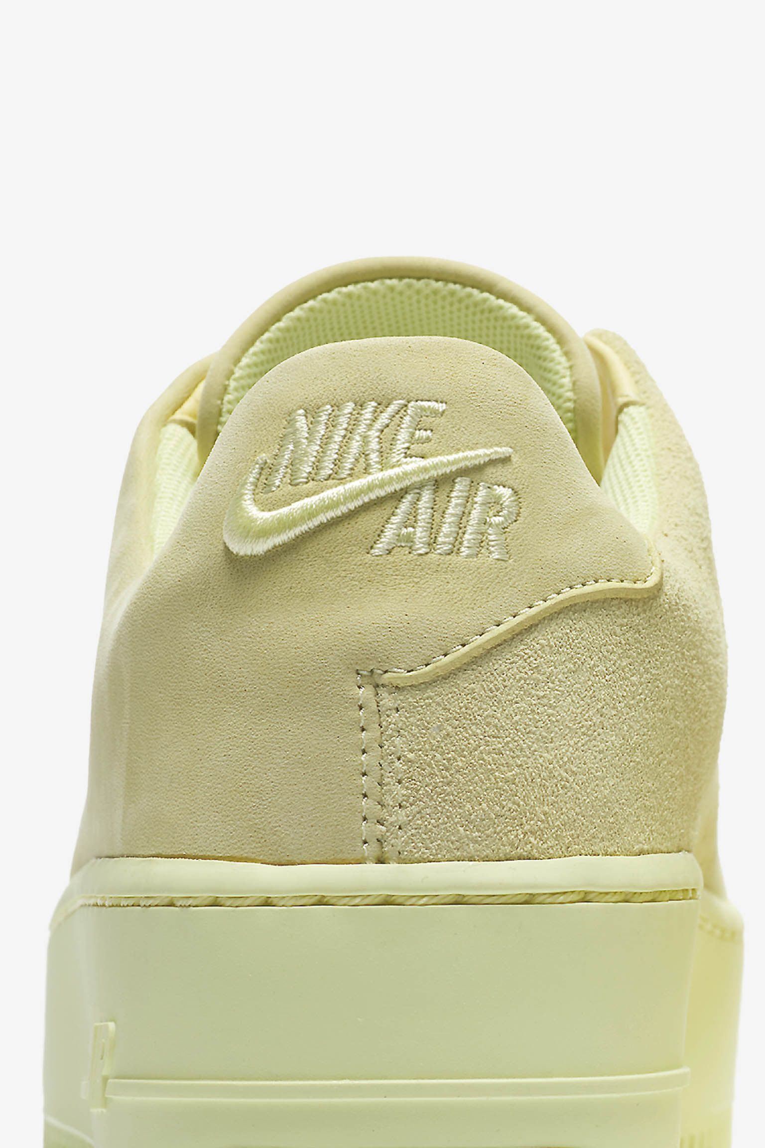nike air force 1 sage neon